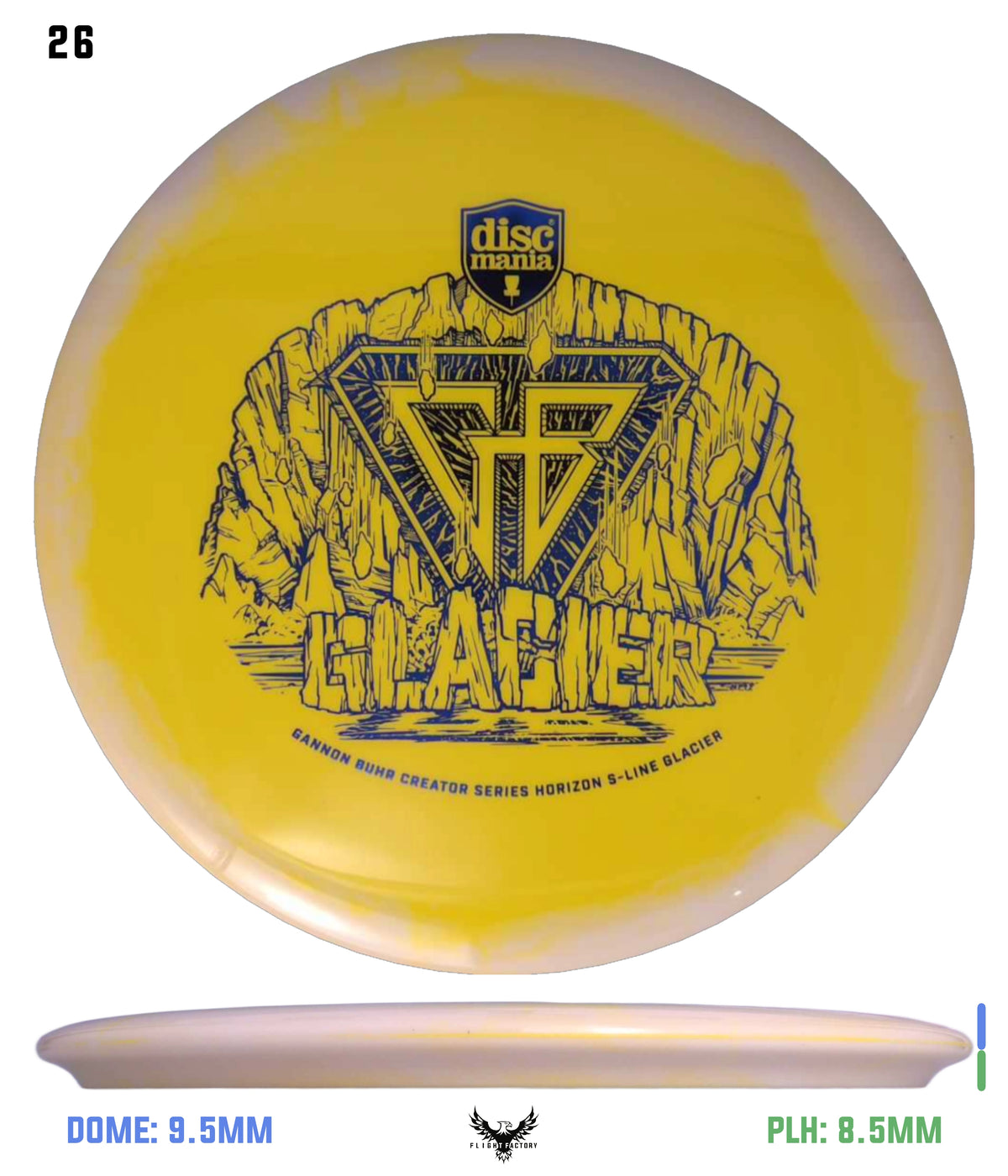 Discmania Gannon Buhr Creator Series Horizon S-Line Glacier