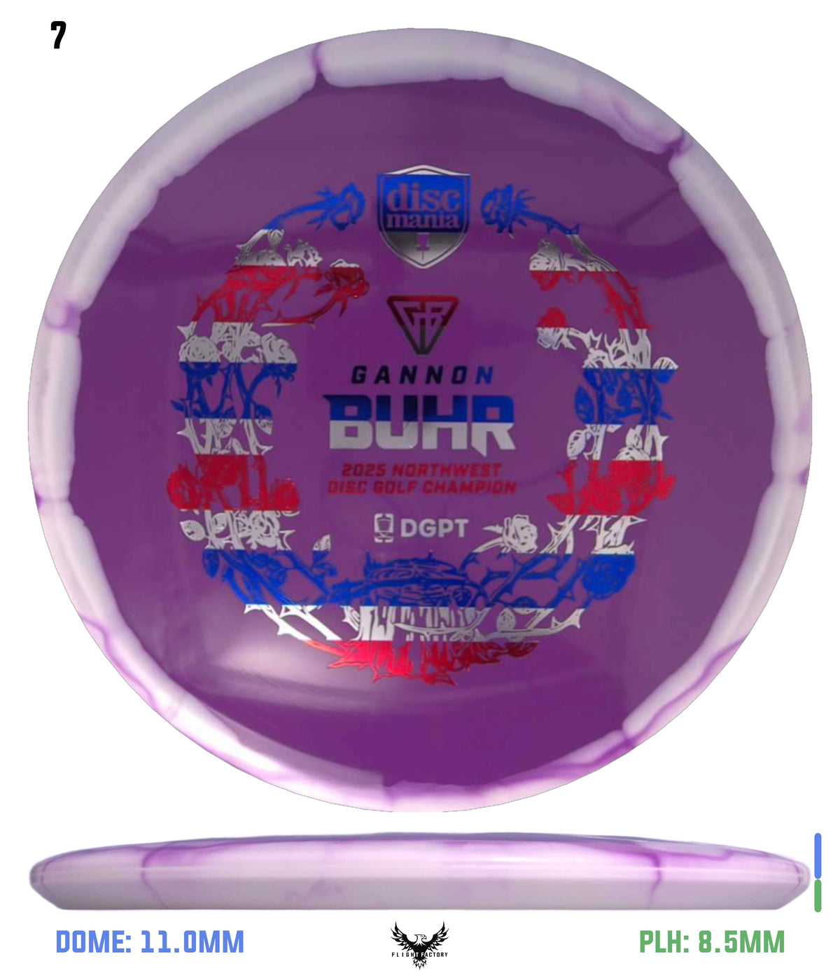 Discmania Horizon S-Line MD1 - Gannon Buhr 2025 NWDG Champion