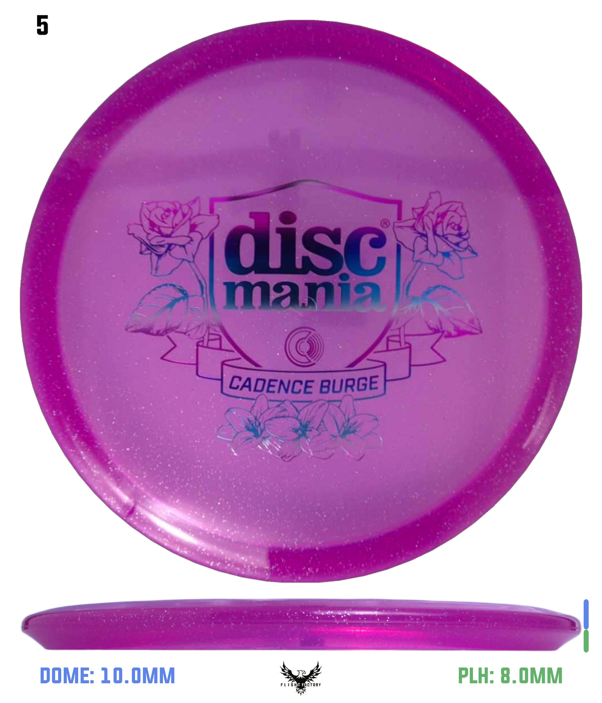 Discmania Cadence Burge Shield Series Metal Flake C-Line MD3