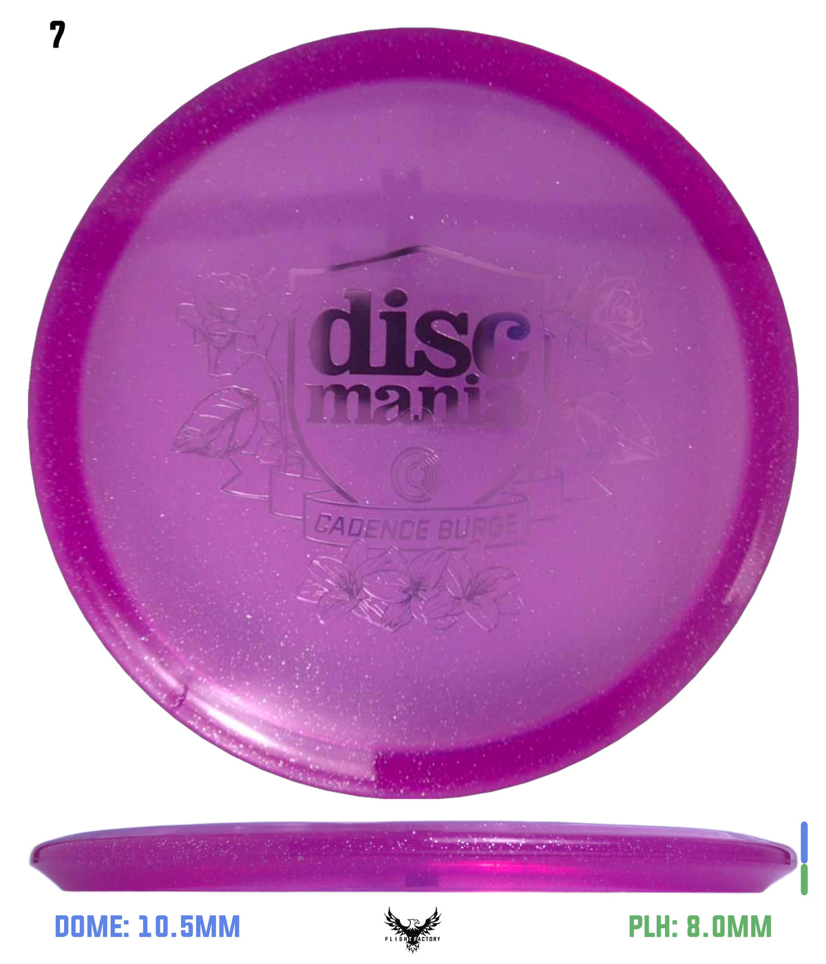 Discmania Cadence Burge Shield Series Metal Flake C-Line MD3