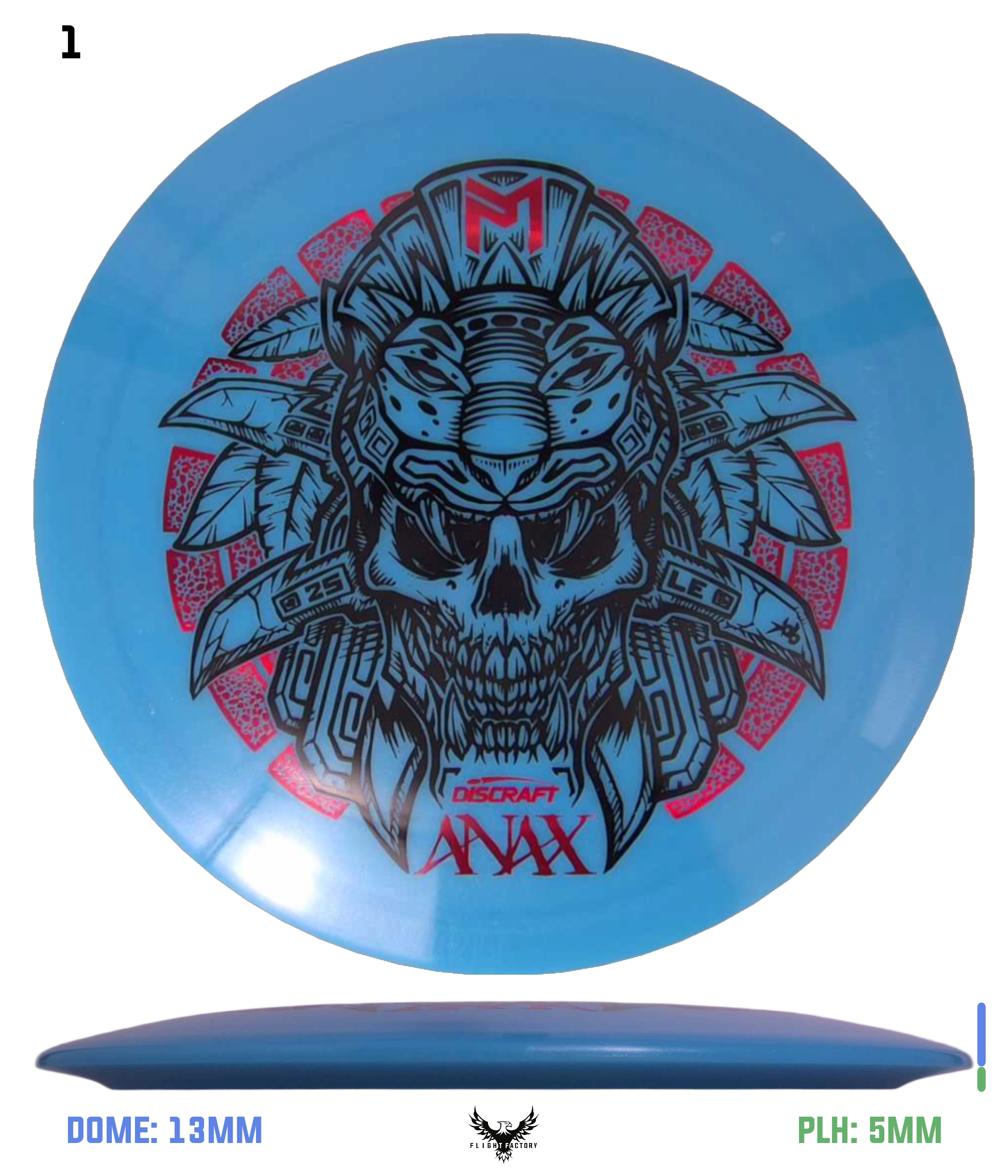 Discraft Colorshift ESP Anax - Ledgestone Wave 2 (2025) - Flight
