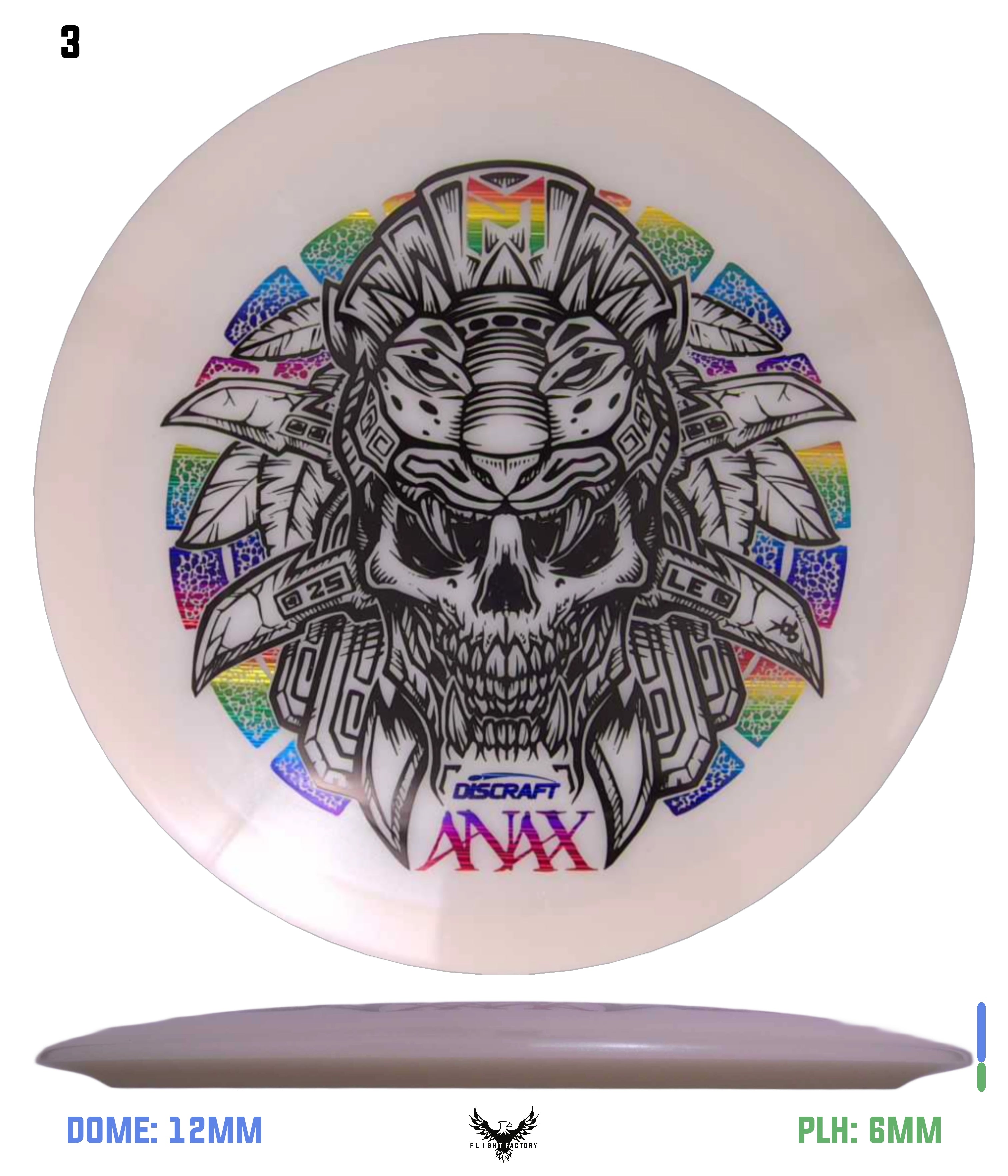 Discraft Colorshift ESP Anax - Ledgestone Wave 2 (2025) - Flight
