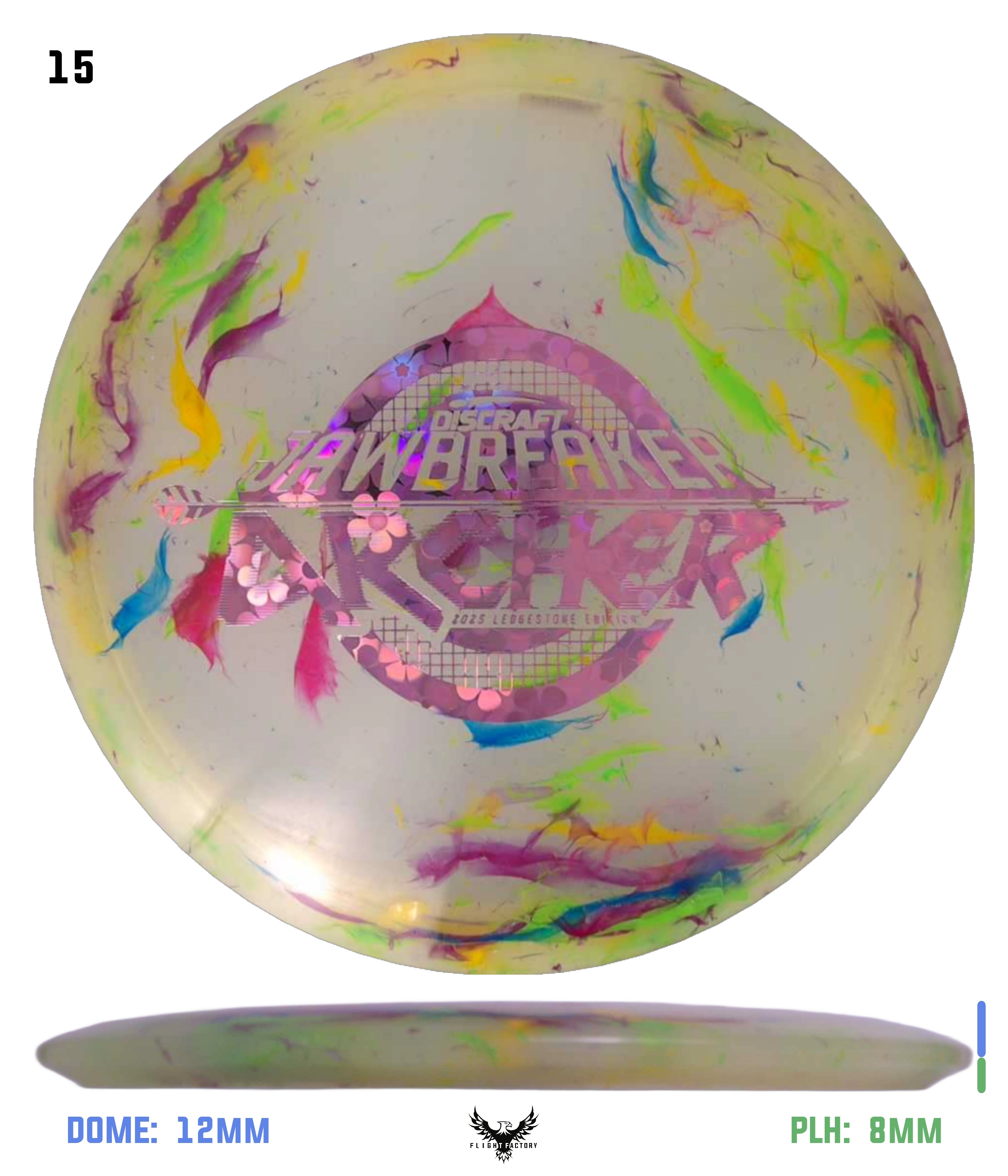 Discraft Jawbreaker Z FLX Archer - Ledgestone Wave 1 (2025
