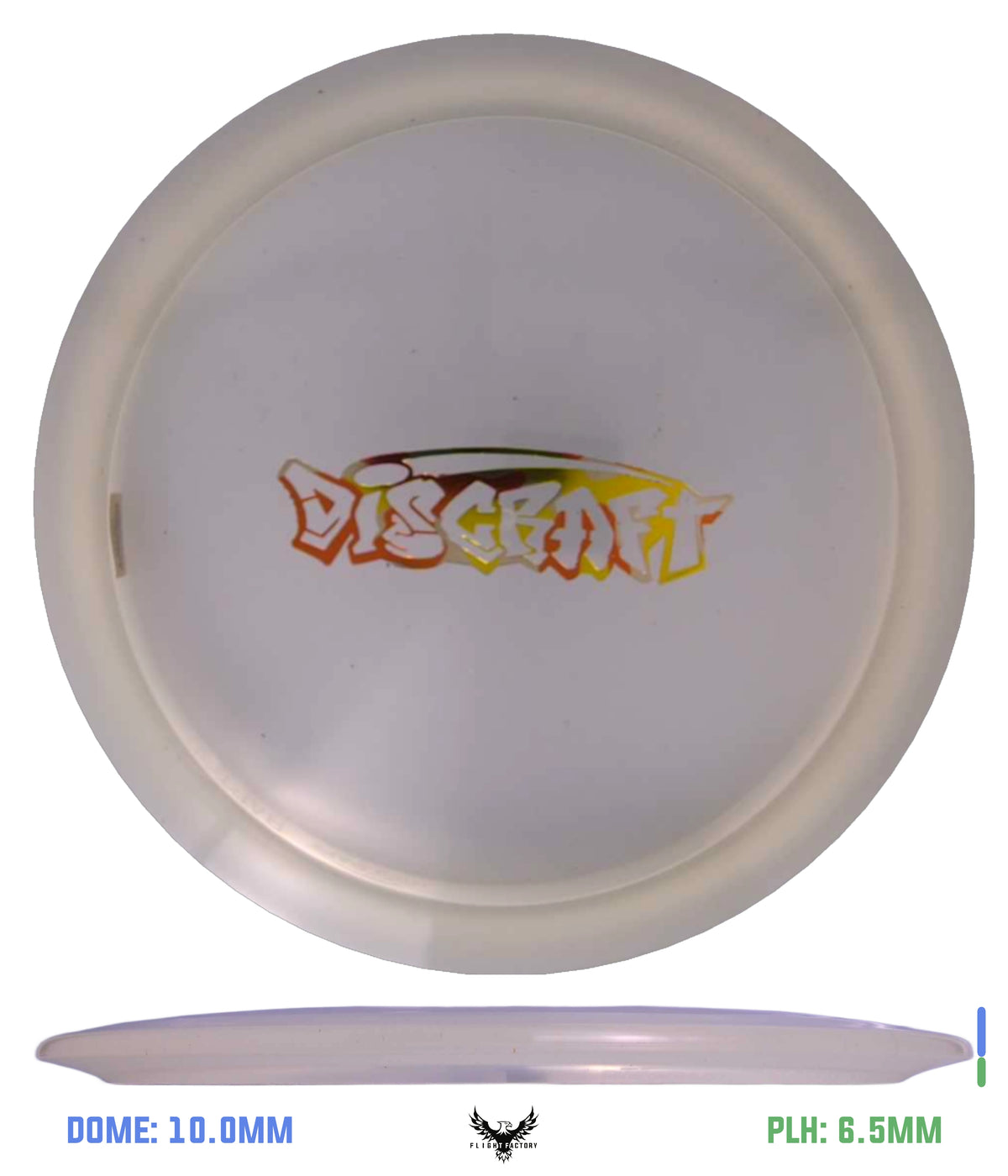 Discraft CryZtal FLX Raptor - Graffiti Bar Stamp