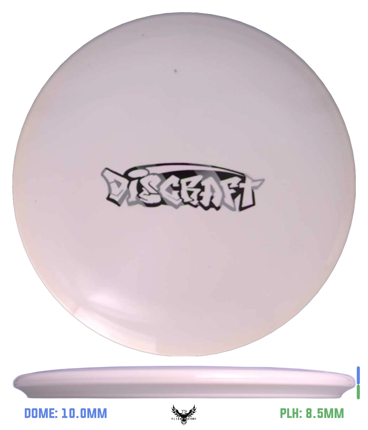 Discraft Paul McBeth White ESP Malta - Graffiti Bar Stamp