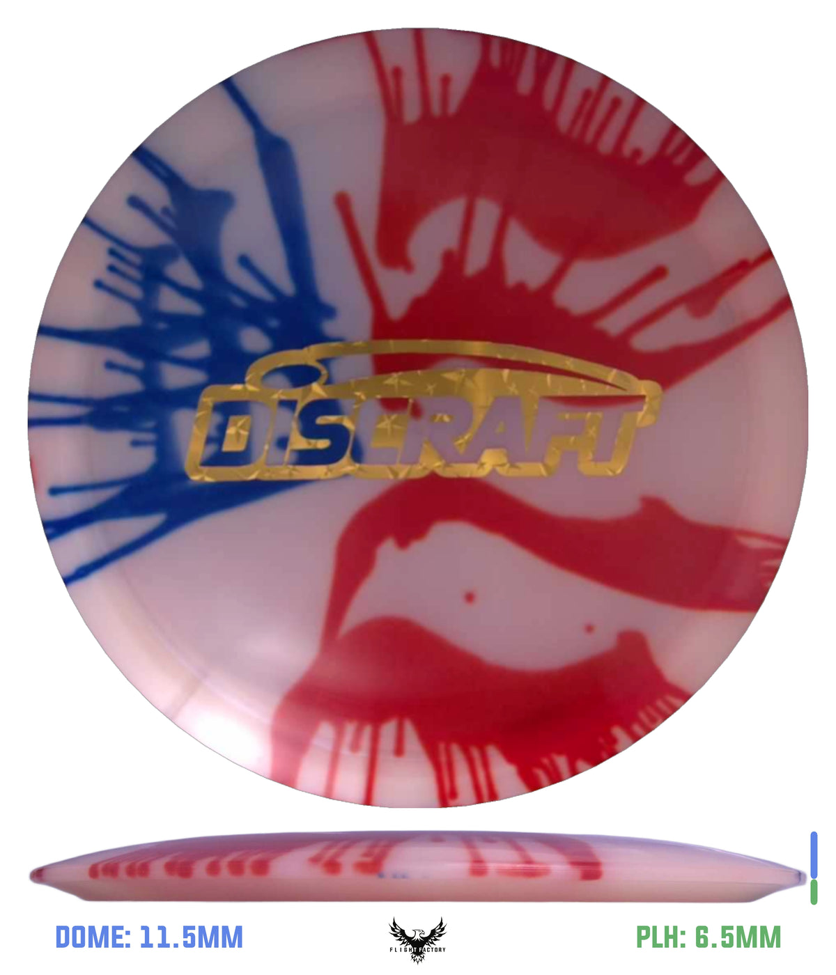 Discraft Fly Dye Z Mantis - Discraft Bar Stamp