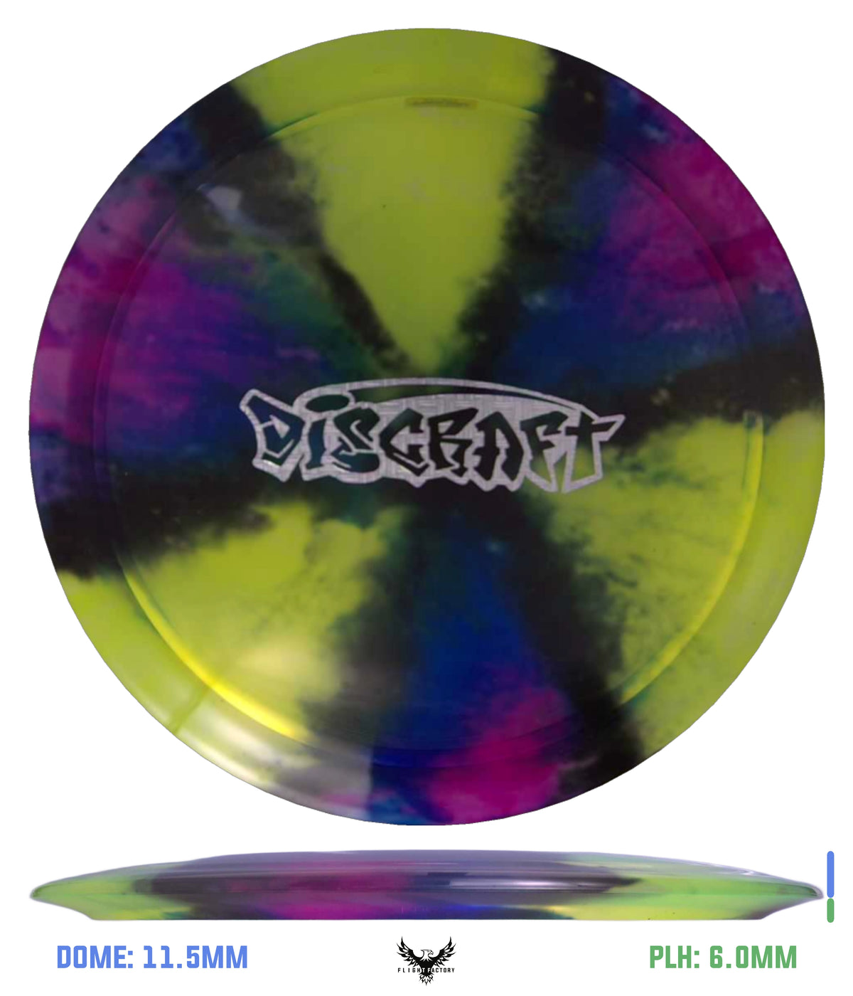 Discraft Paul McBeth Fly Dye Z Anax - Graffiti Bar Stamp