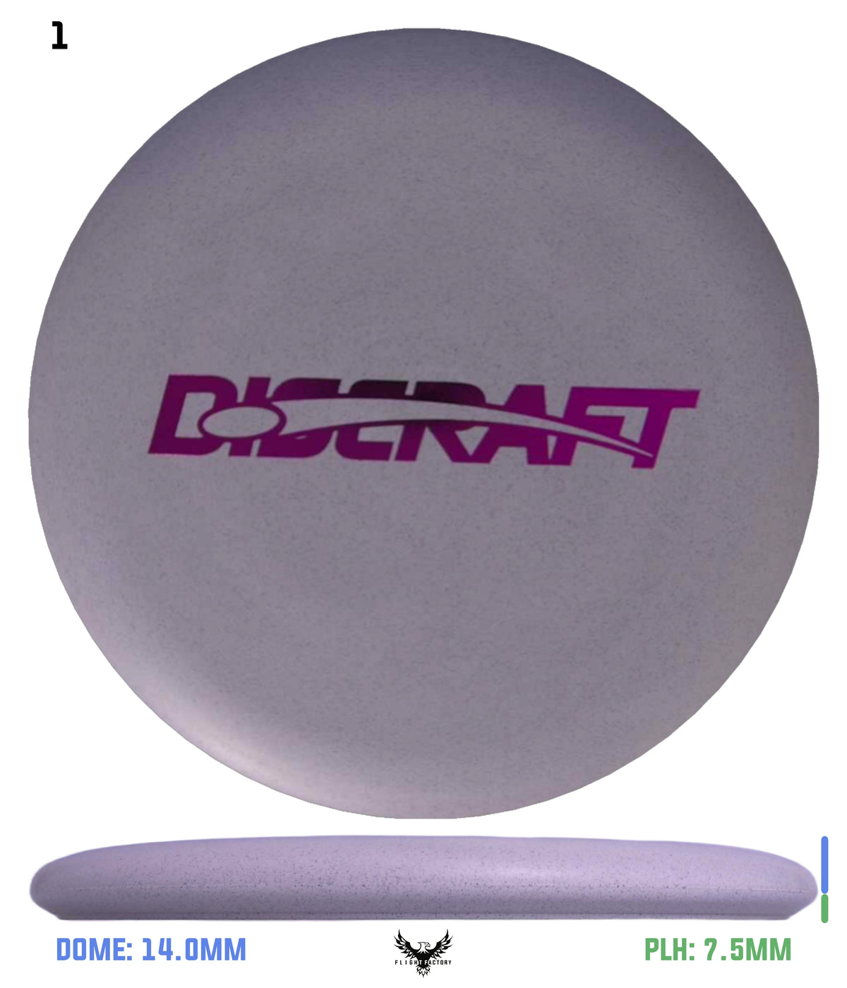 Discraft Paul McBeth Rubber Blend Kratos - Discraft Bar Stamp