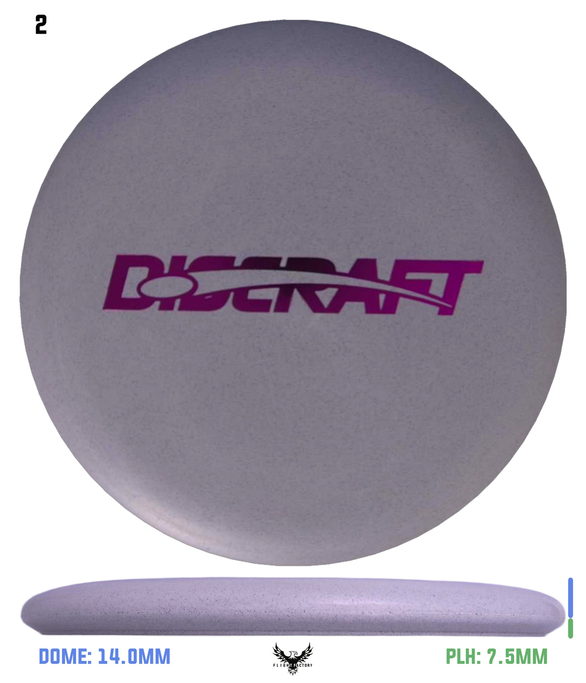 Discraft Paul McBeth Rubber Blend Kratos - Discraft Bar Stamp