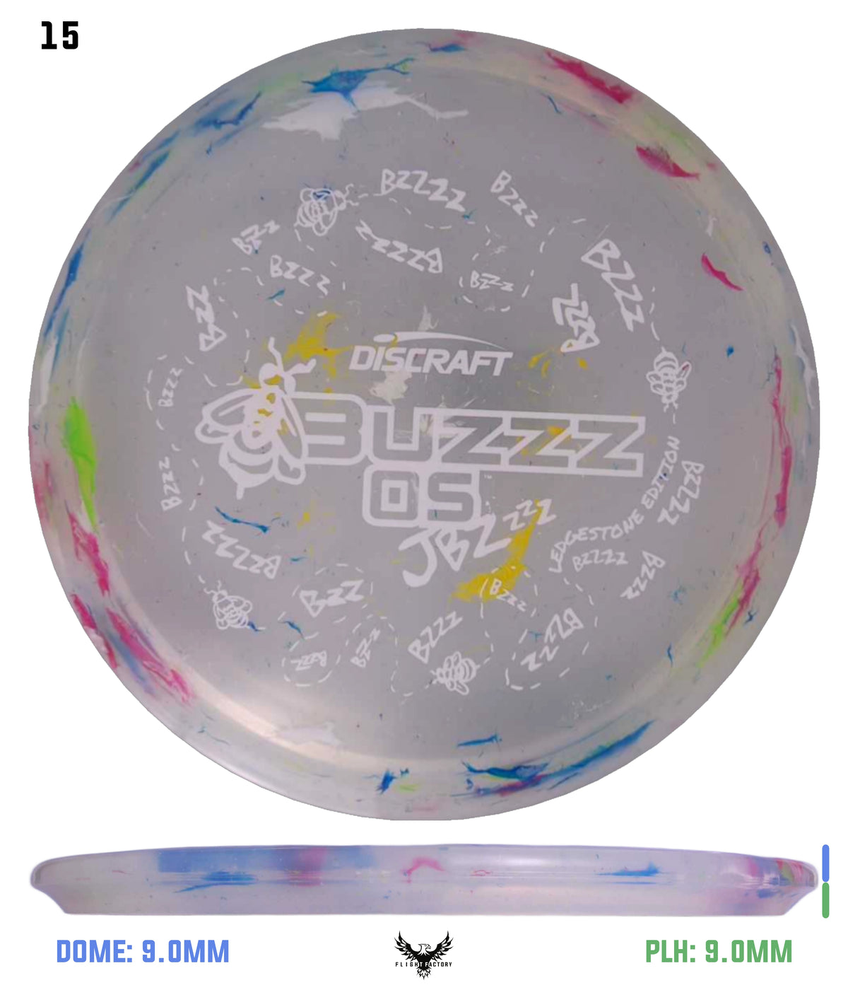 Discraft Jawbreaker Z FLX Buzzz OS - Ledgestone Season 3 (2025)