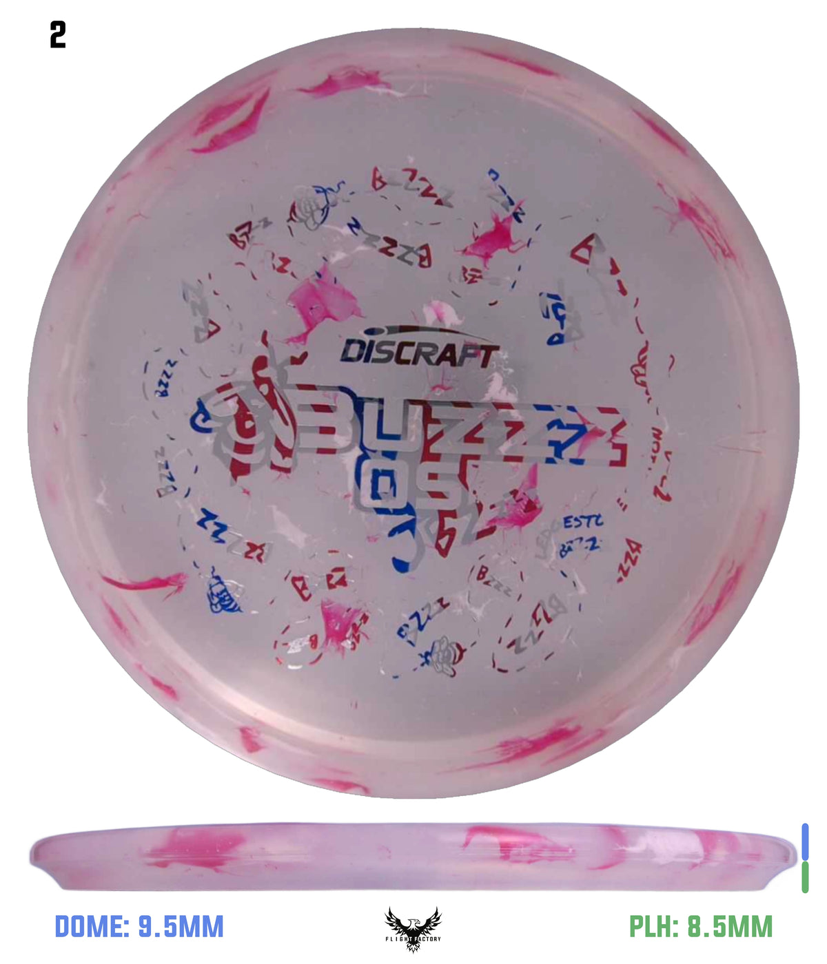 Discraft Jawbreaker Z FLX Buzzz OS - Ledgestone Season 3 (2025)