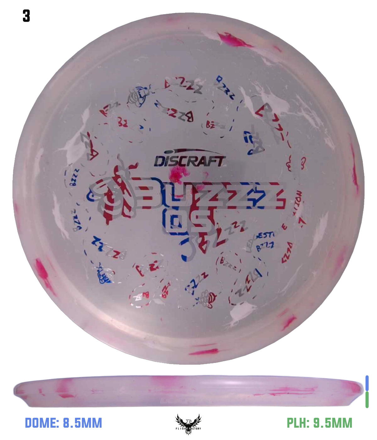 Discraft Jawbreaker Z FLX Buzzz OS - Ledgestone Season 3 (2025)