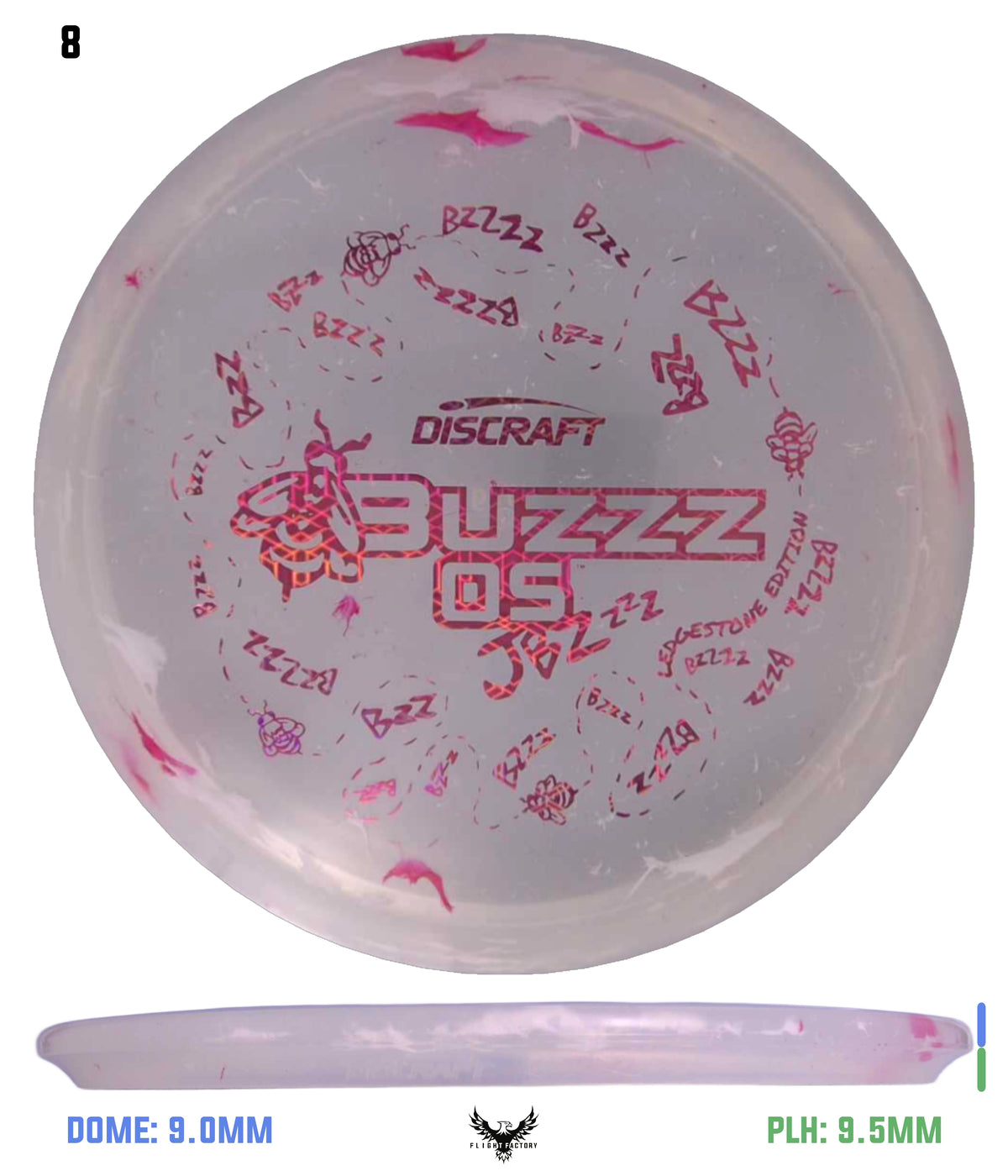 Discraft Jawbreaker Z FLX Buzzz OS - Ledgestone Season 3 (2025)