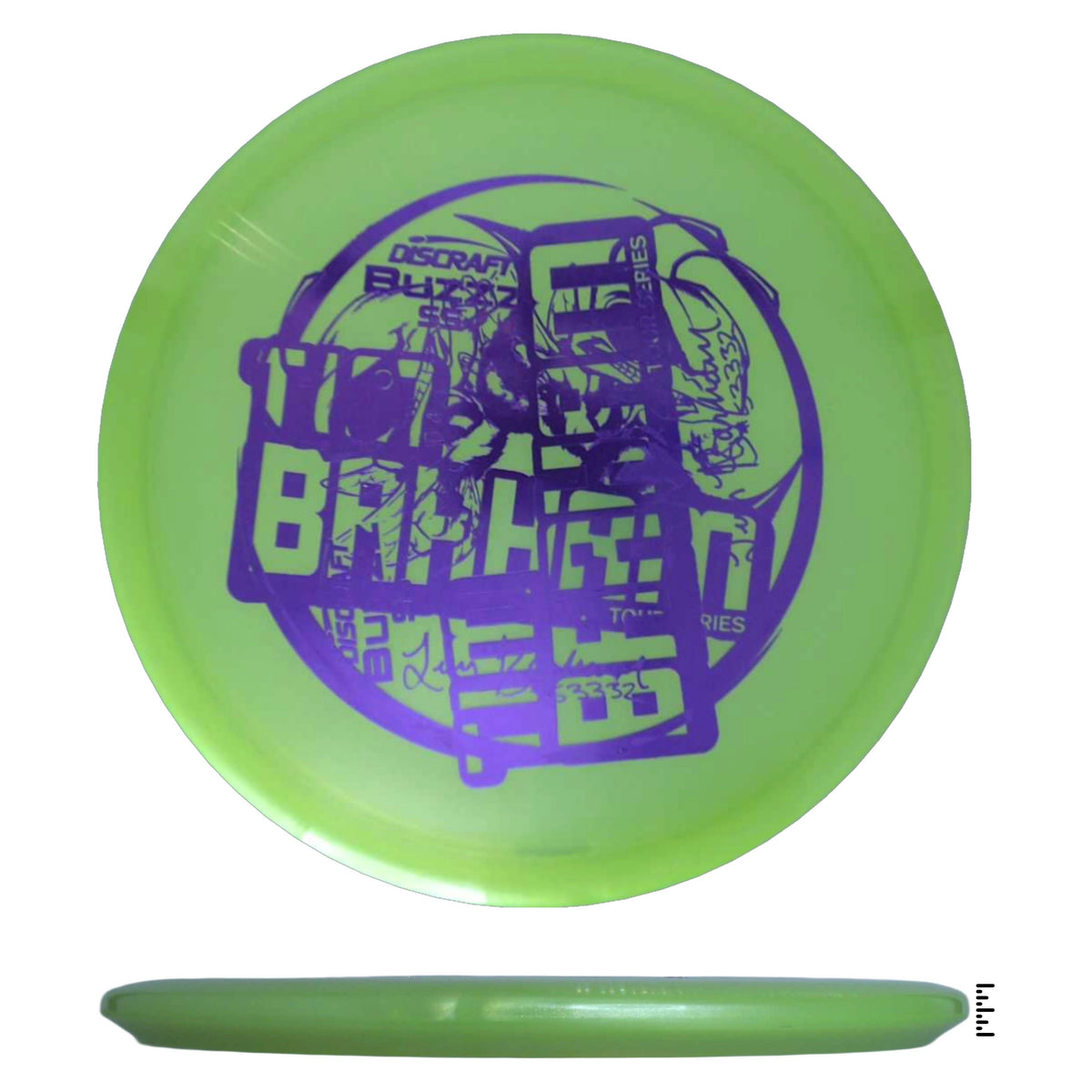 Discraft Metallic Z Buzz SS - 2021 Tim Barham Tour Series Misprints