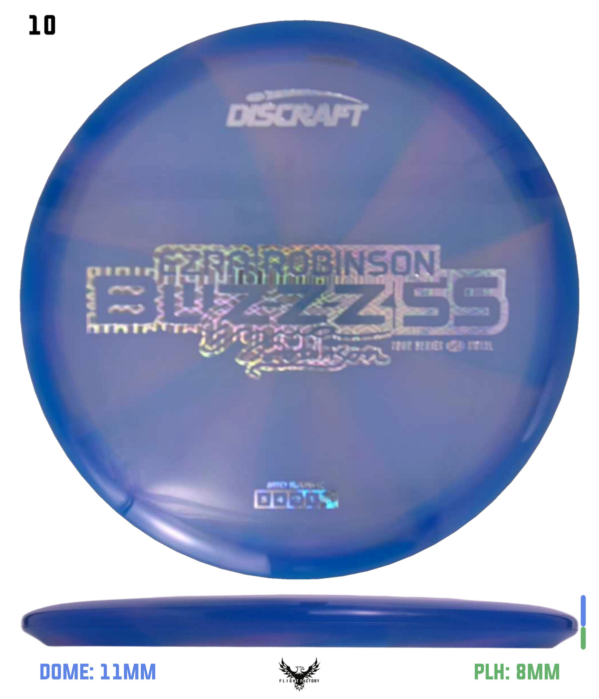 Discraft Ezra Robinson 2025 Tour Series Z Swirl Buzzz SS