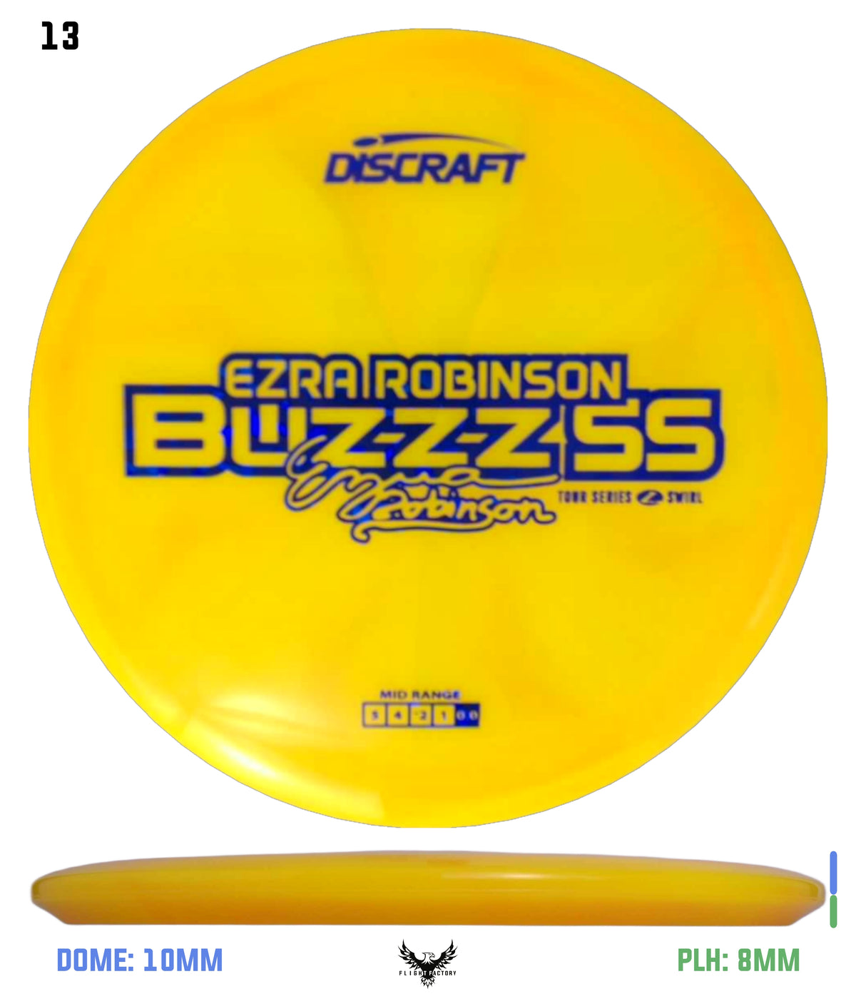 Discraft Ezra Robinson 2025 Tour Series Z Swirl Buzzz SS