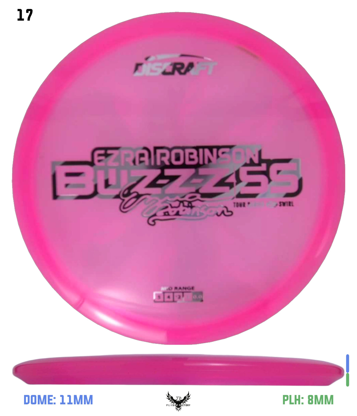 Discraft Ezra Robinson 2025 Tour Series Z Swirl Buzzz SS