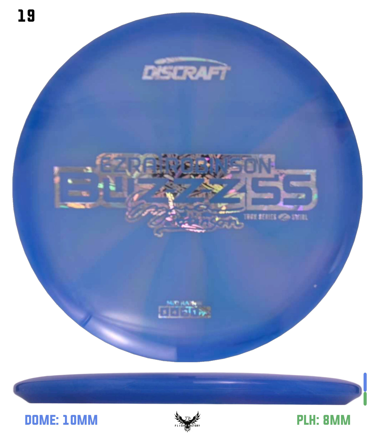 Discraft Ezra Robinson 2025 Tour Series Z Swirl Buzzz SS