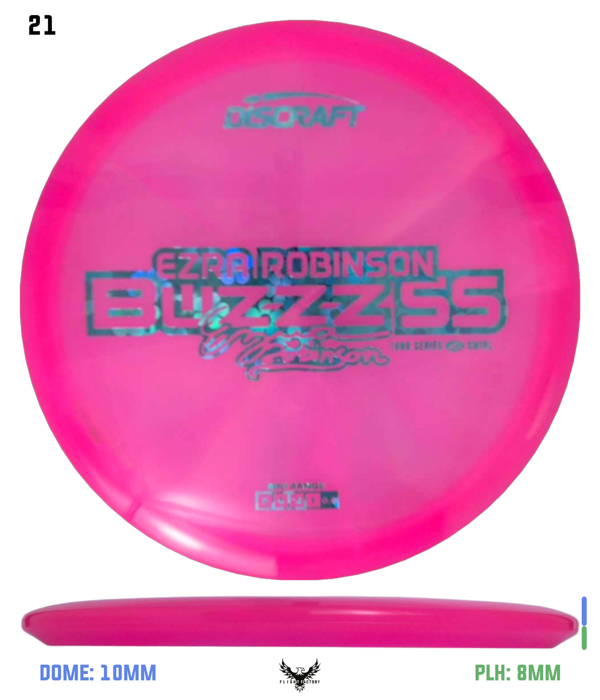 Discraft Ezra Robinson 2025 Tour Series Z Swirl Buzzz SS