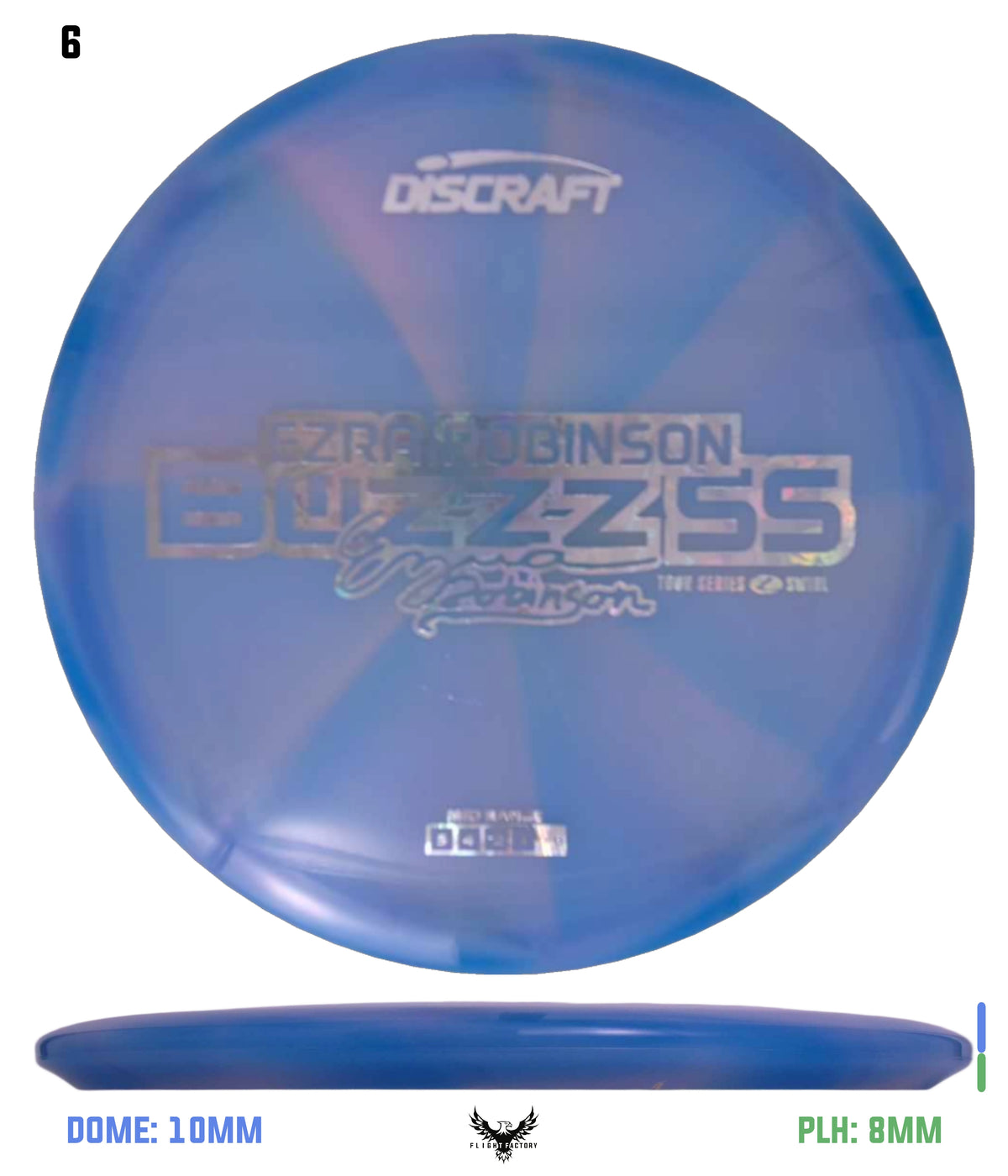 Discraft Ezra Robinson 2025 Tour Series Z Swirl Buzzz SS