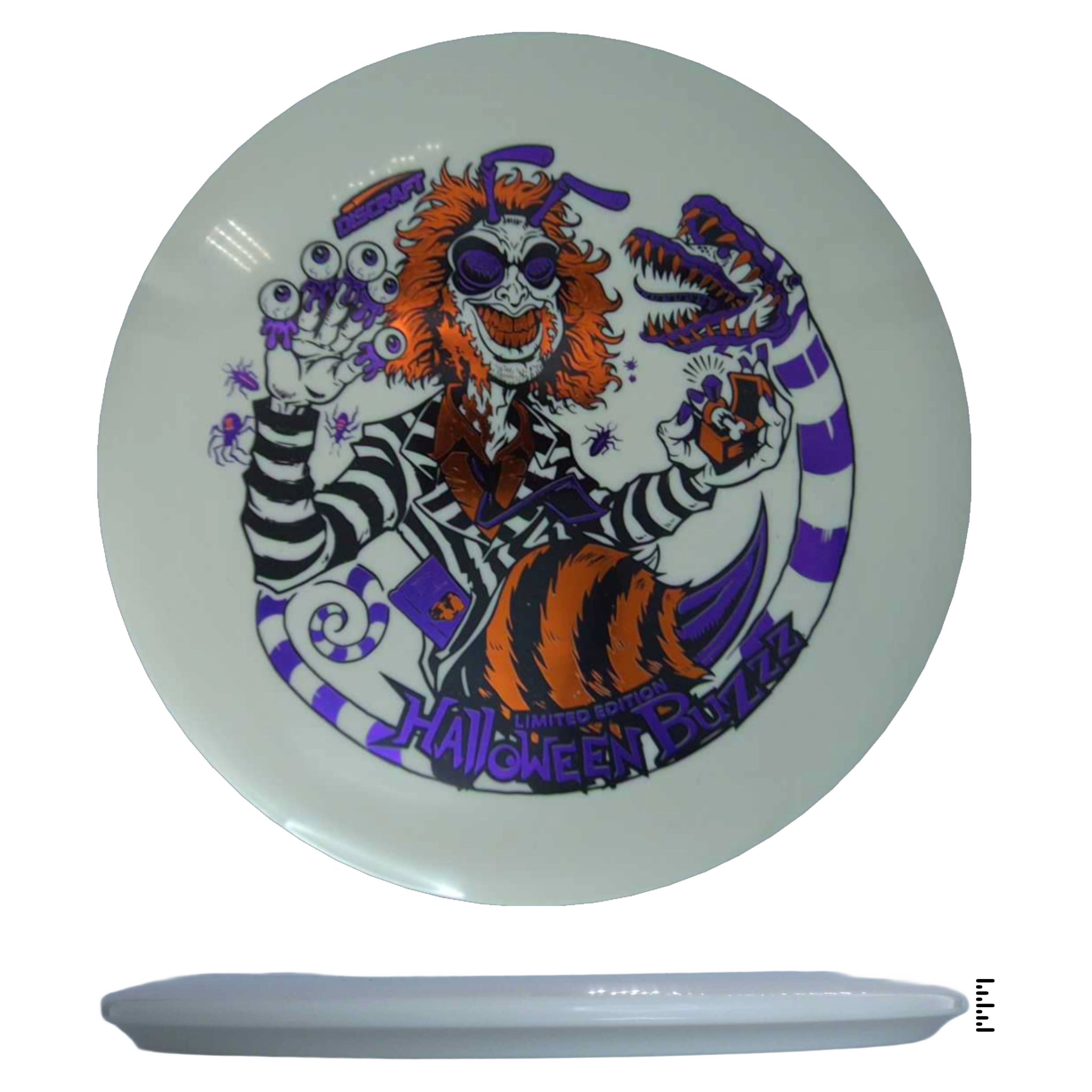 Discraft Z Glo Buzzz - Halloween 2024 Triple Foil - Flight Factory Discs Discraft Z Glo Buzzz - Halloween 2024 Triple Foil - Flight Factory Discs