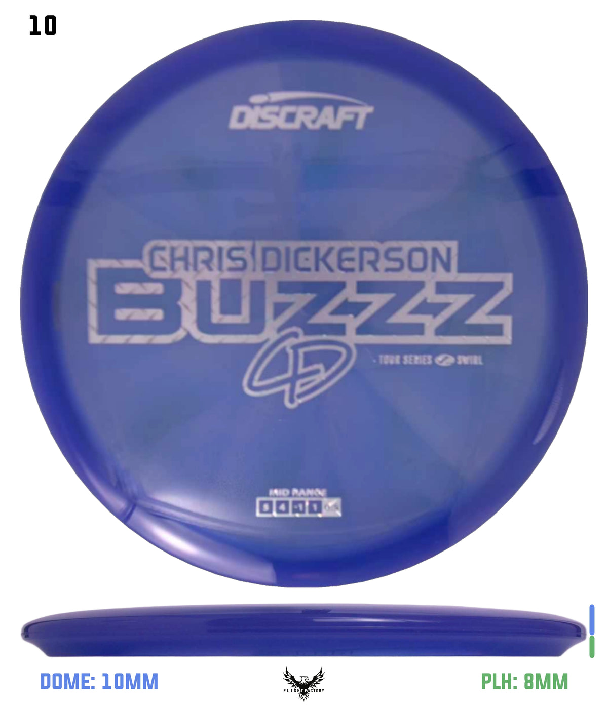 Discraft Chris Dickerson 2025 Tour Series Z Swirl Buzzz