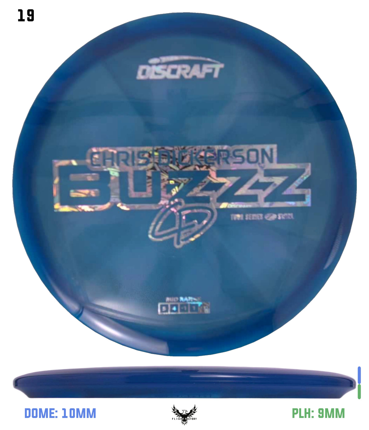 Discraft Chris Dickerson 2025 Tour Series Z Swirl Buzzz