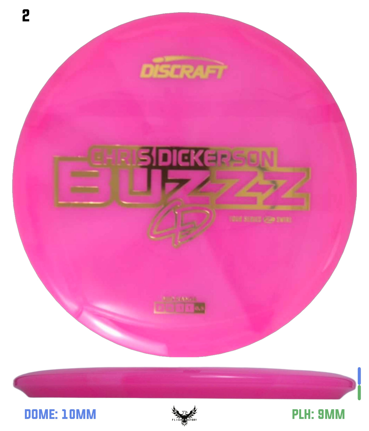 Discraft Chris Dickerson 2025 Tour Series Z Swirl Buzzz