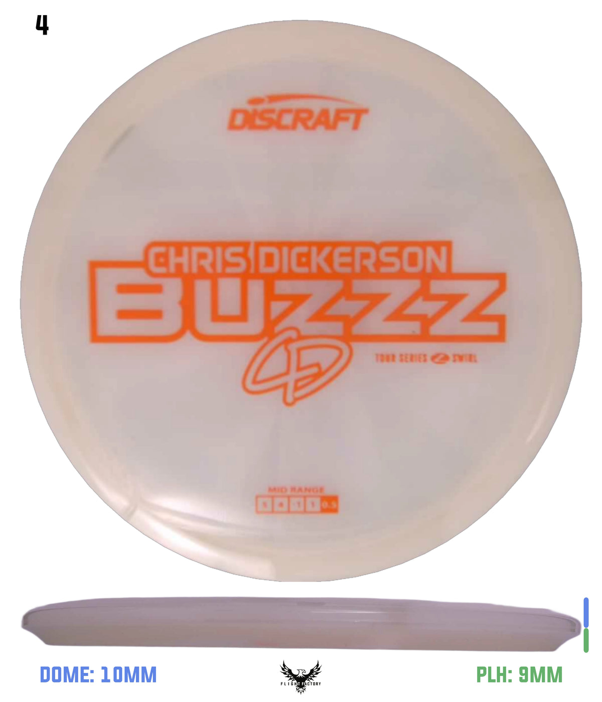 Discraft Chris Dickerson 2025 Tour Series Z Swirl Buzzz