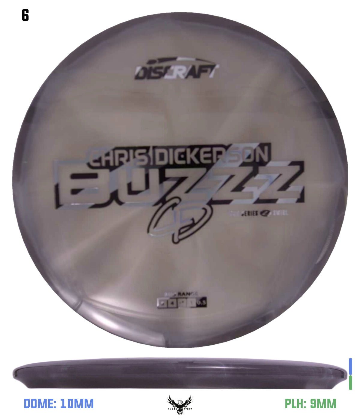 Discraft Chris Dickerson 2025 Tour Series Z Swirl Buzzz
