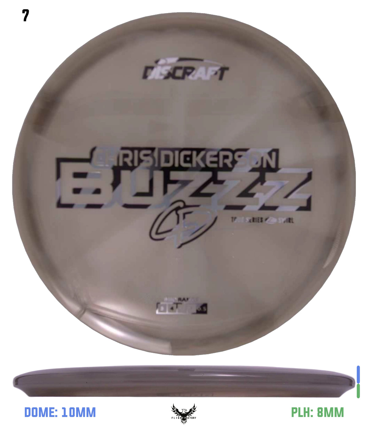 Discraft Chris Dickerson 2025 Tour Series Z Swirl Buzzz