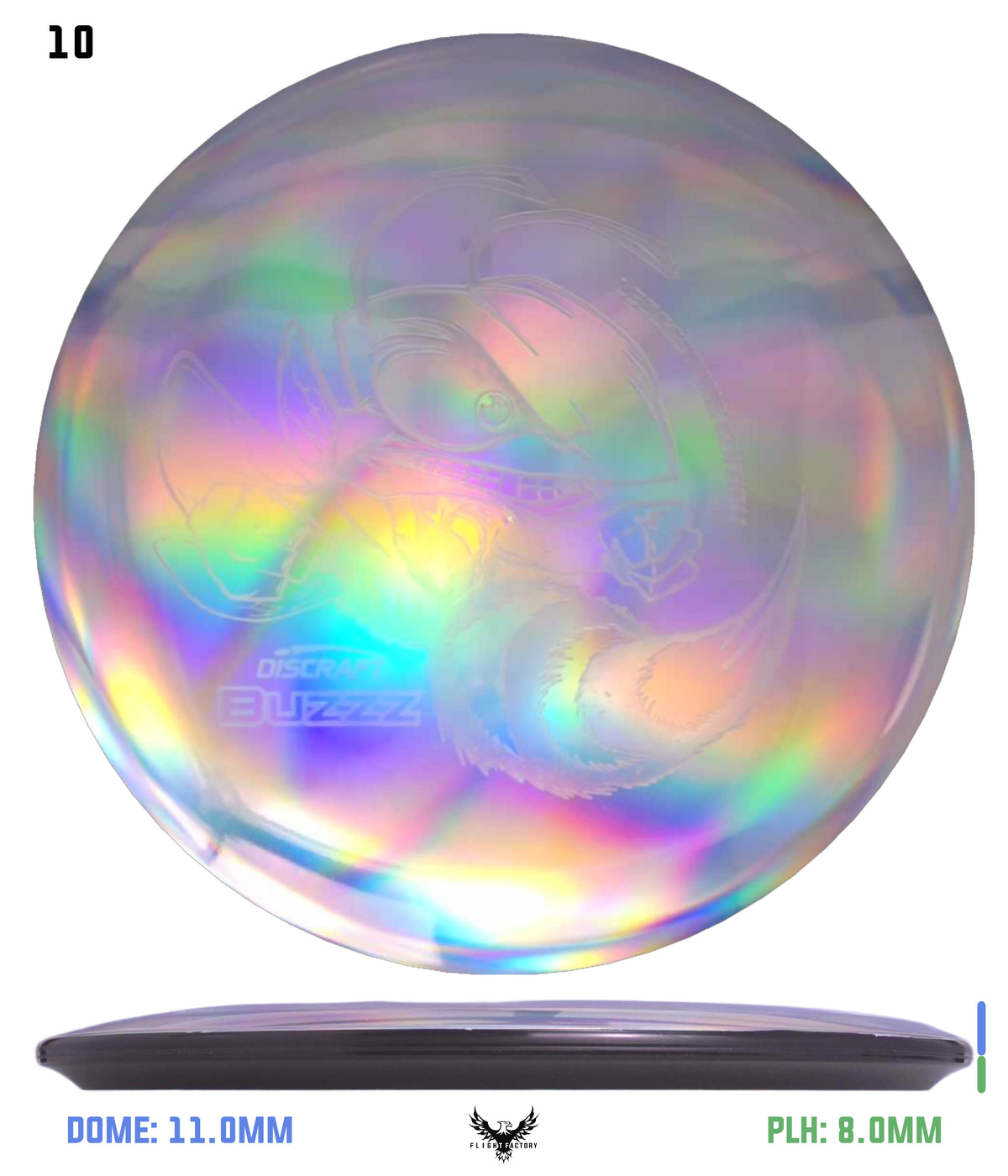 Discraft ESP Full Foil Super Holographic Buzzz - Ledgestone Edition