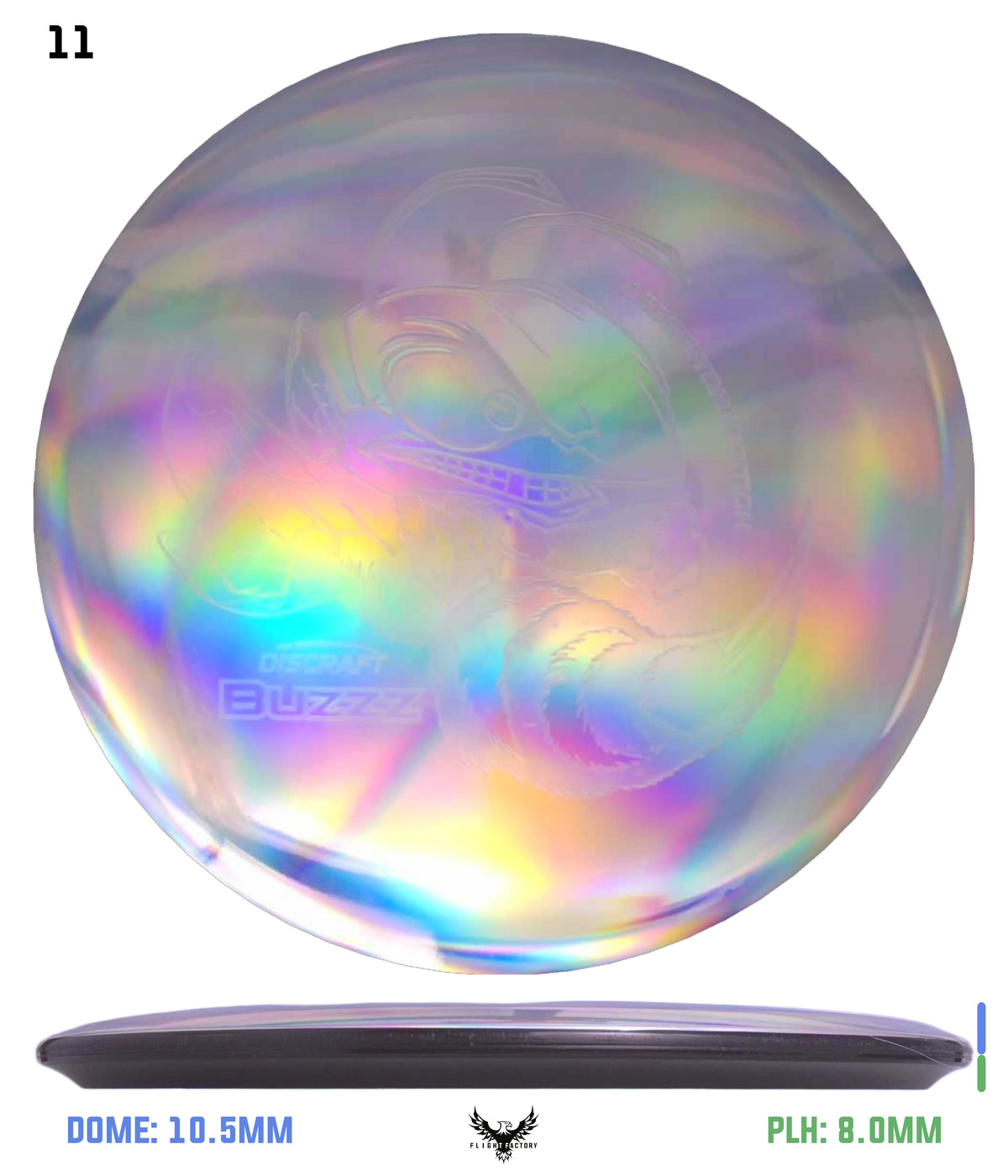 Discraft ESP Full Foil Super Holographic Buzzz - Ledgestone Edition