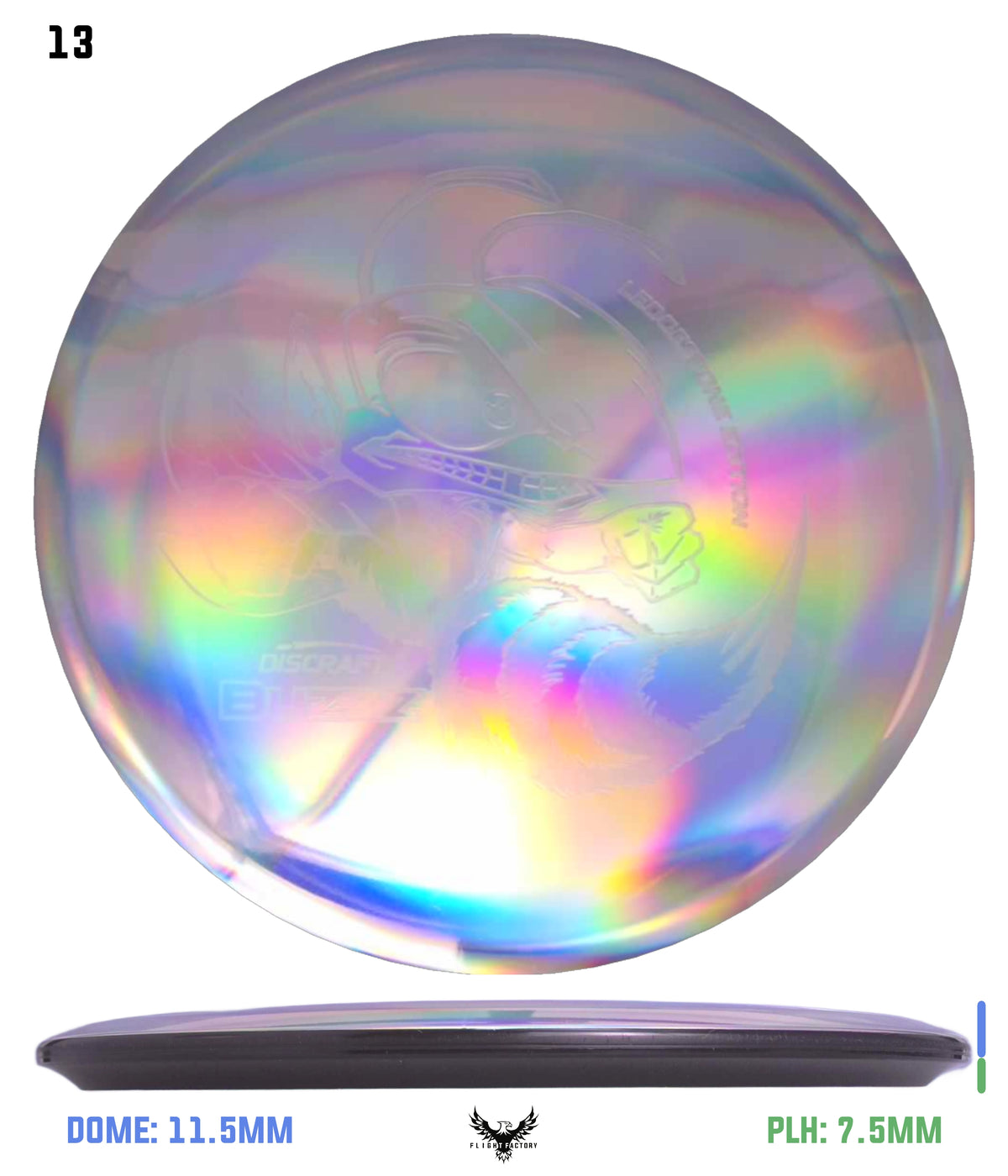 Discraft ESP Full Foil Super Holographic Buzzz - Ledgestone Edition
