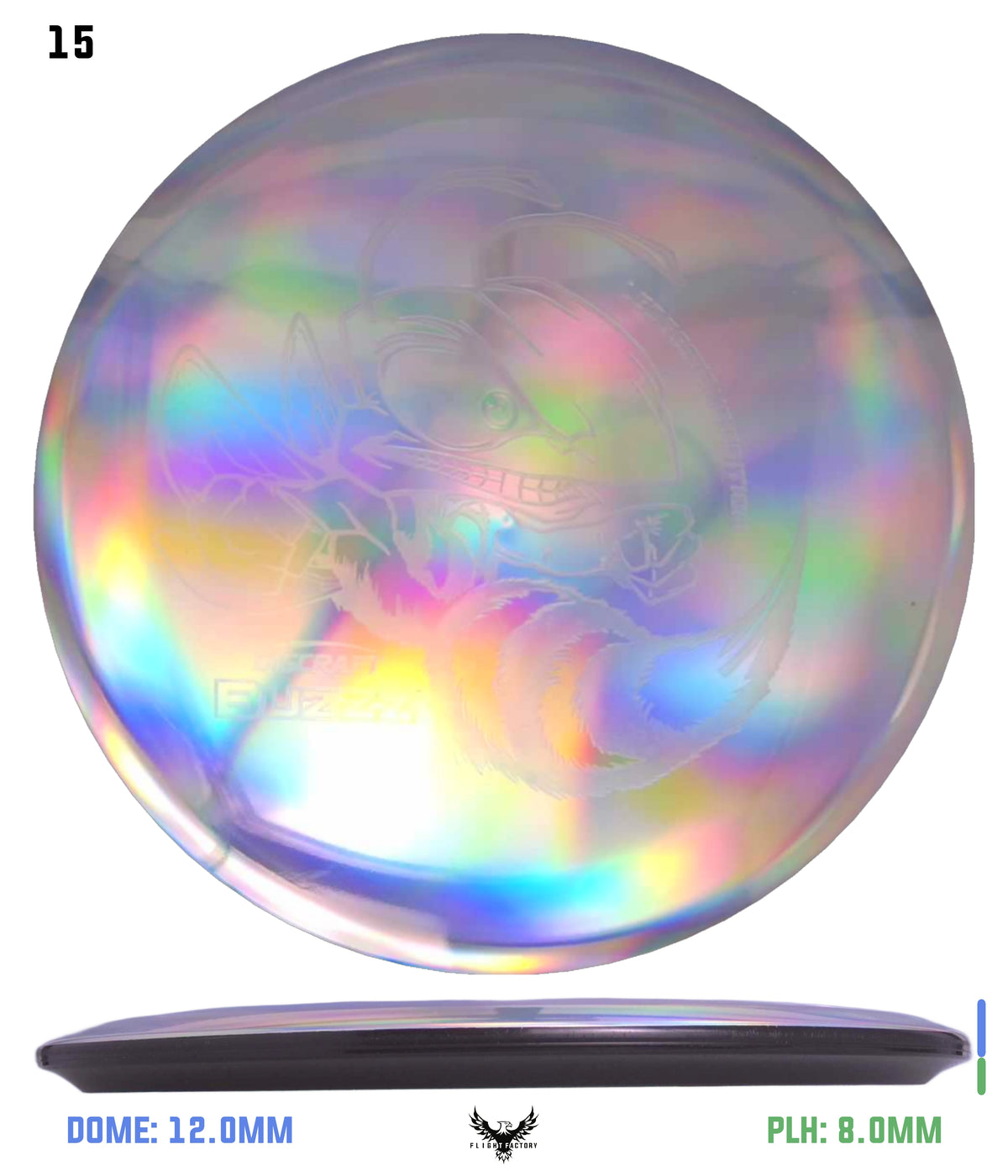 Discraft ESP Full Foil Super Holographic Buzzz - Ledgestone Edition
