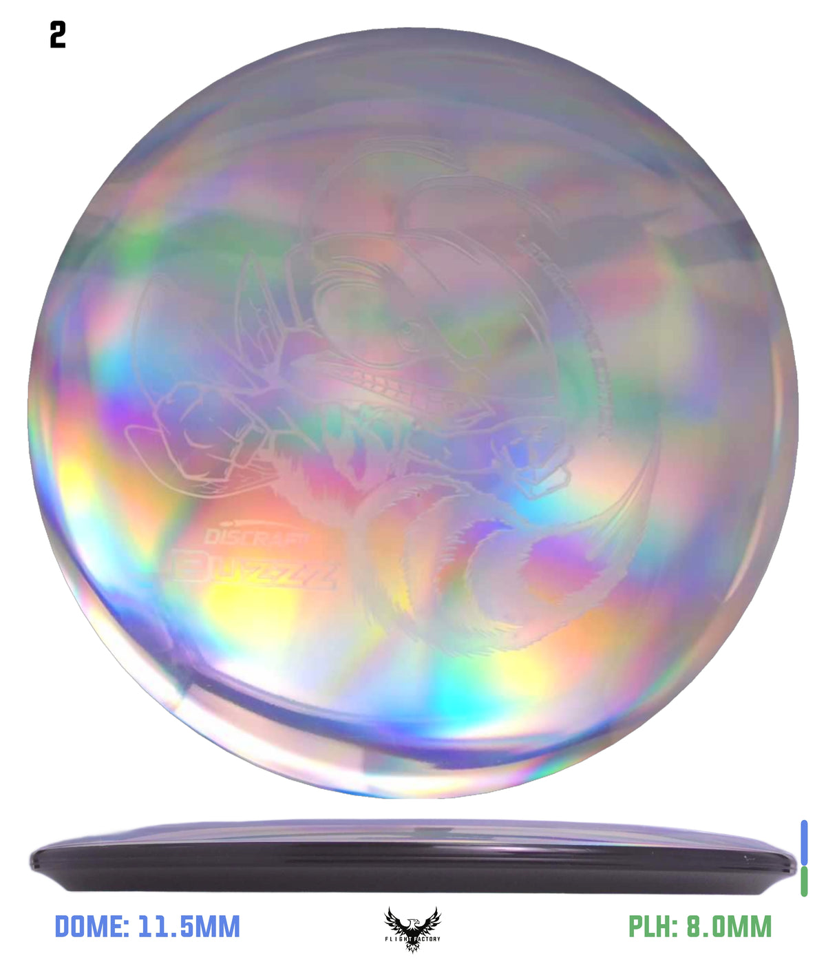 Discraft ESP Full Foil Super Holographic Buzzz - Ledgestone Edition