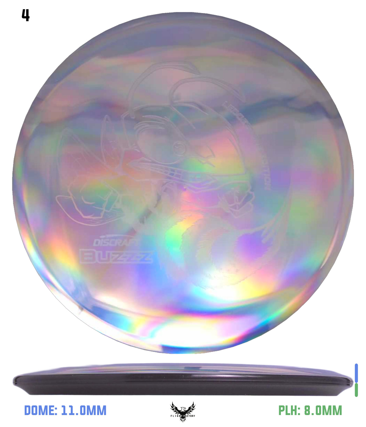 Discraft ESP Full Foil Super Holographic Buzzz - Ledgestone Edition