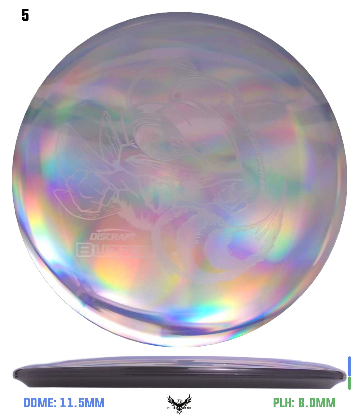 Discraft ESP Full Foil Super Holographic Buzzz - Ledgestone Edition