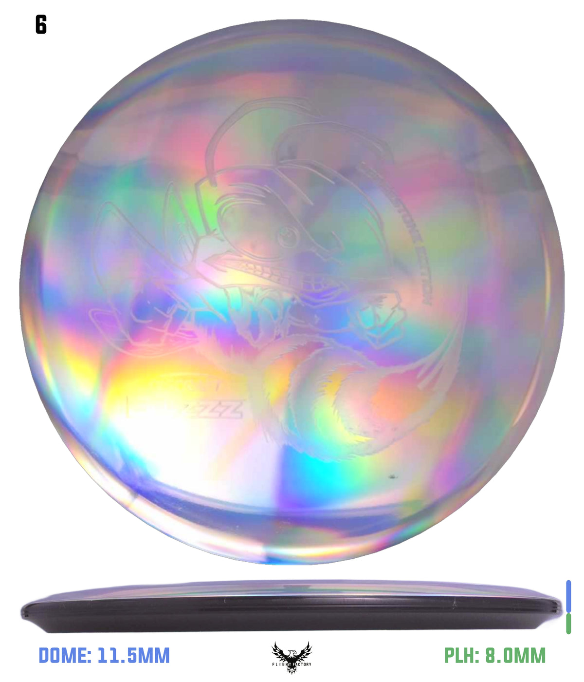 Discraft ESP Full Foil Super Holographic Buzzz - Ledgestone Edition