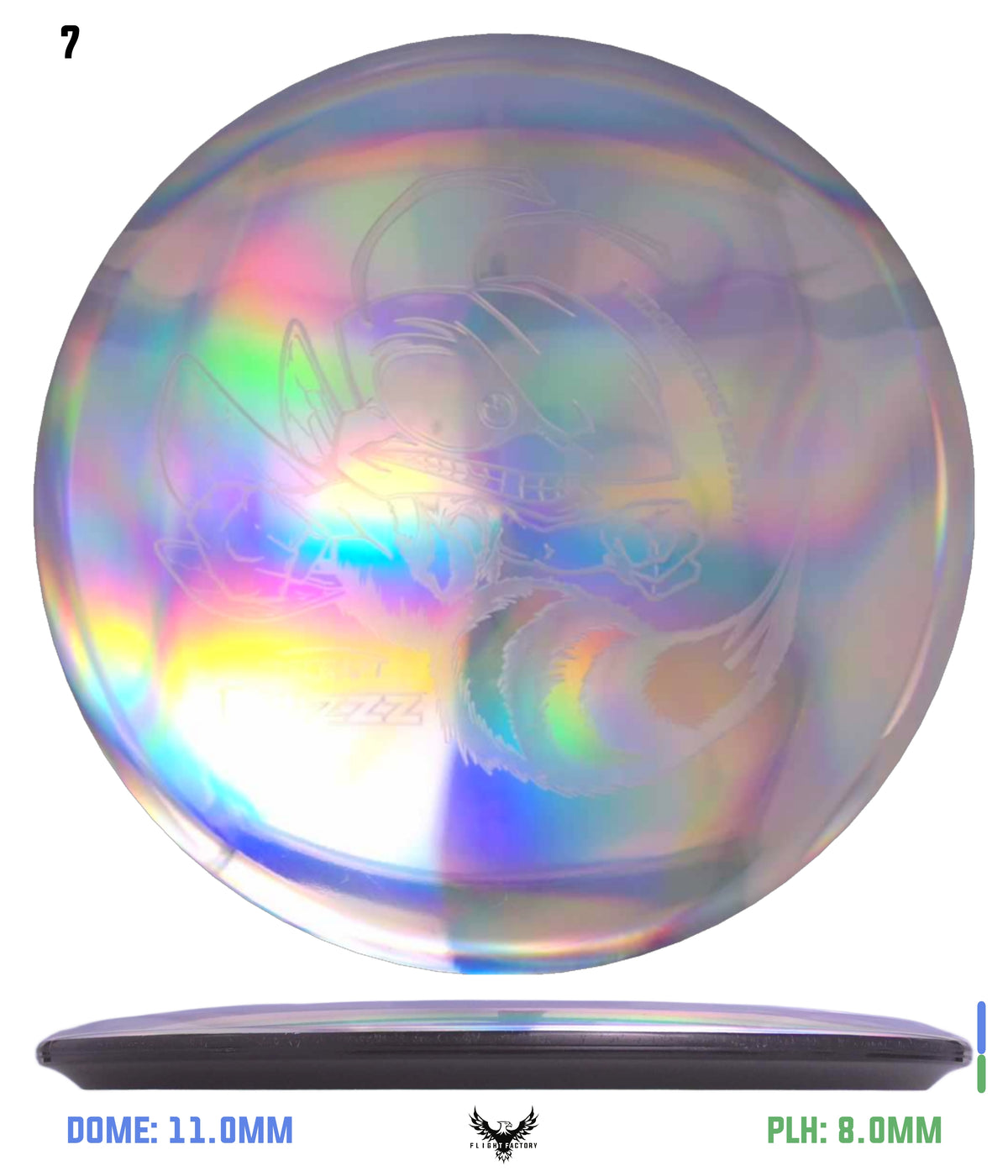 Discraft ESP Full Foil Super Holographic Buzzz - Ledgestone Edition