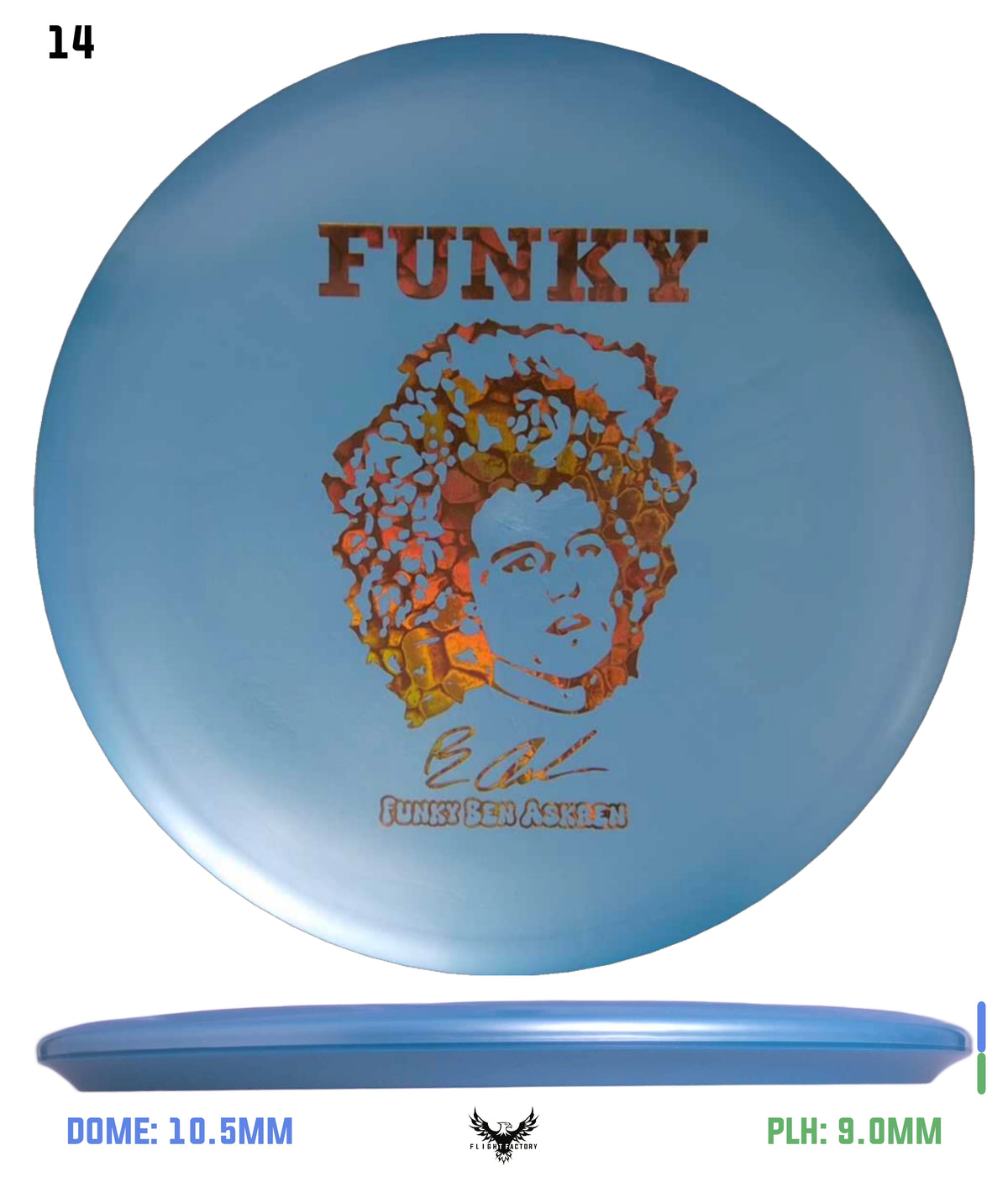 Discraft Ben Askren Big Z Buzzz - &quot;Funky&quot;