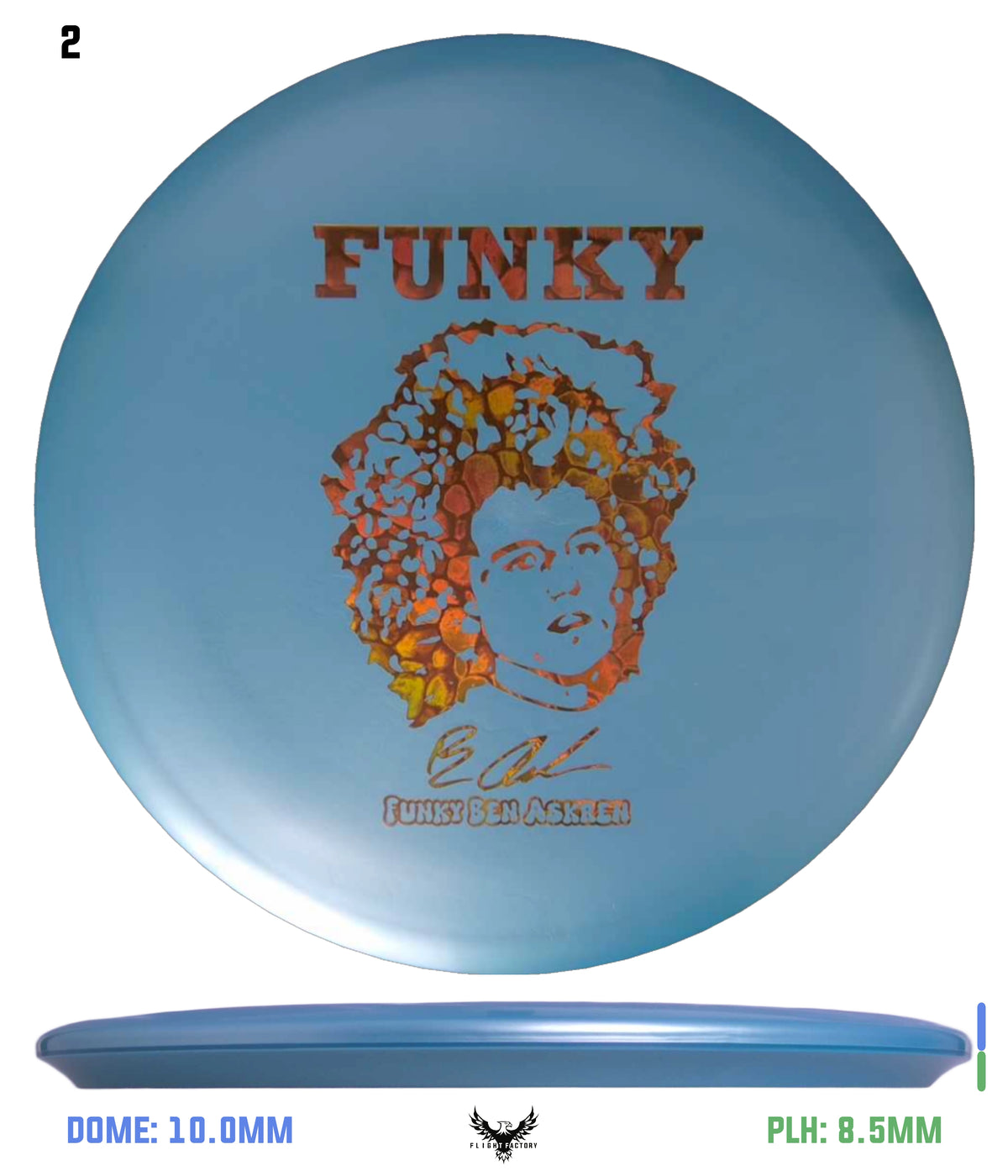 Discraft Ben Askren Big Z Buzzz - &quot;Funky&quot;