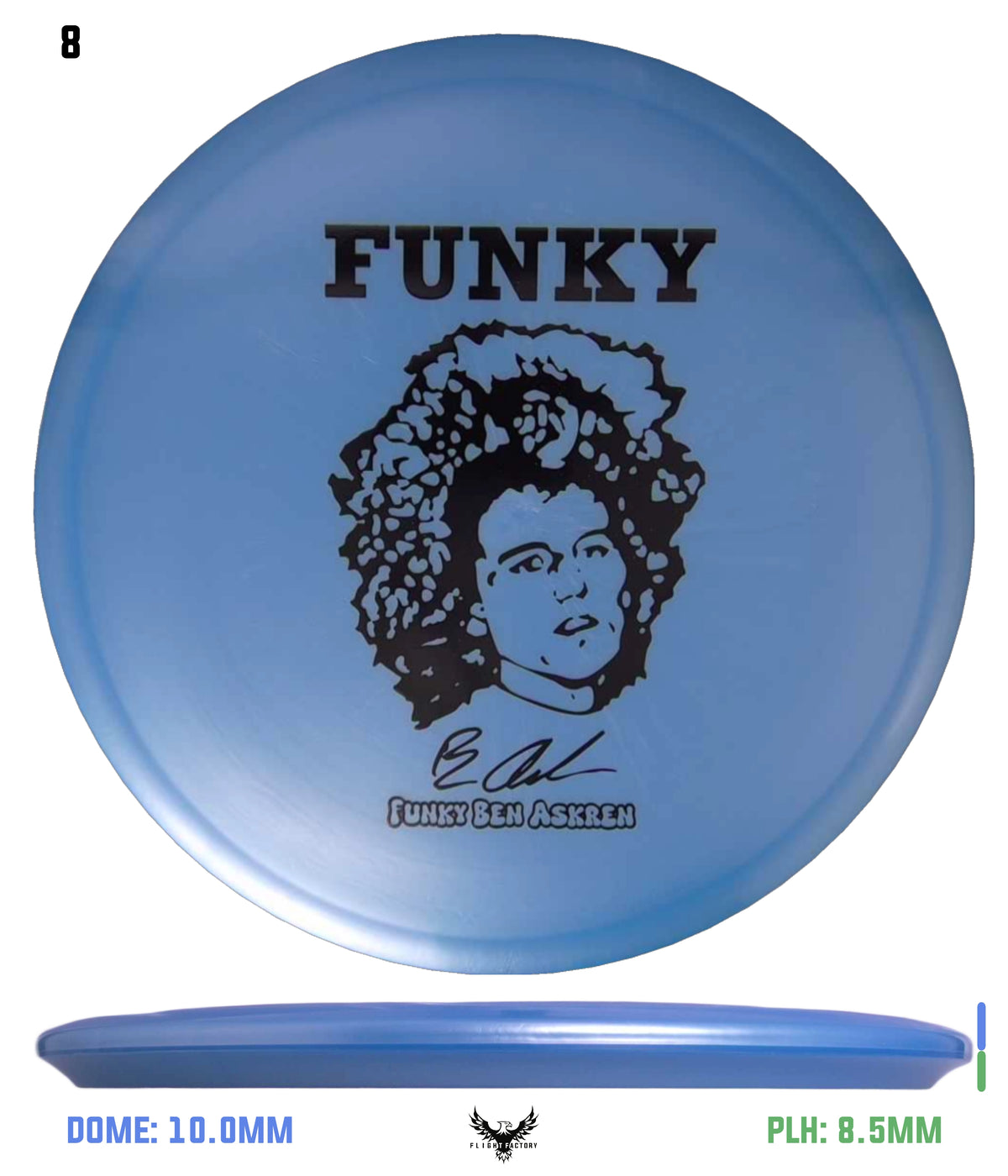 Discraft Ben Askren Big Z Buzzz - &quot;Funky&quot;