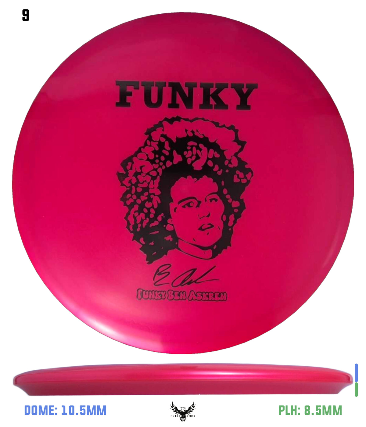 Discraft Ben Askren Big Z Buzzz - &quot;Funky&quot;