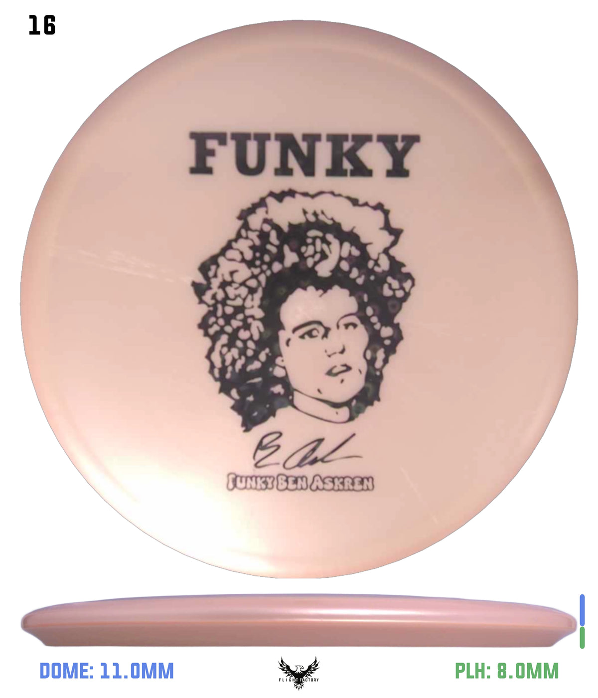 Discraft Ben Askren Big Z Buzzz - &quot;Funky&quot;