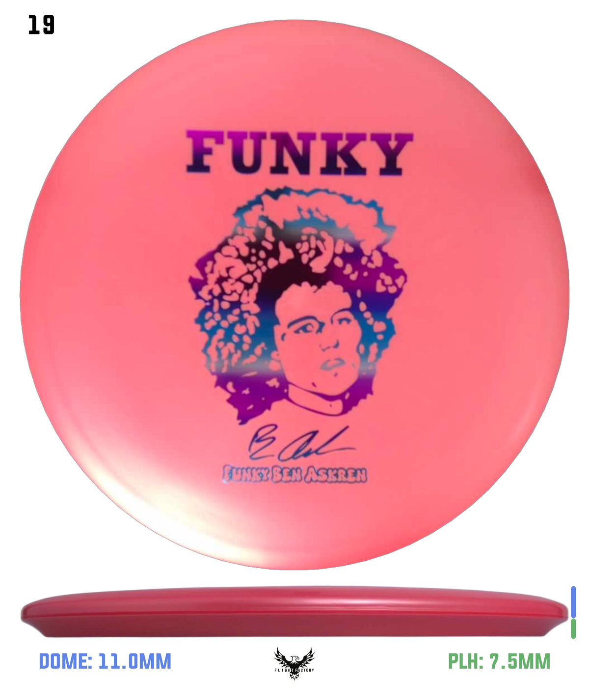 Discraft Ben Askren Big Z Buzzz - &quot;Funky&quot;
