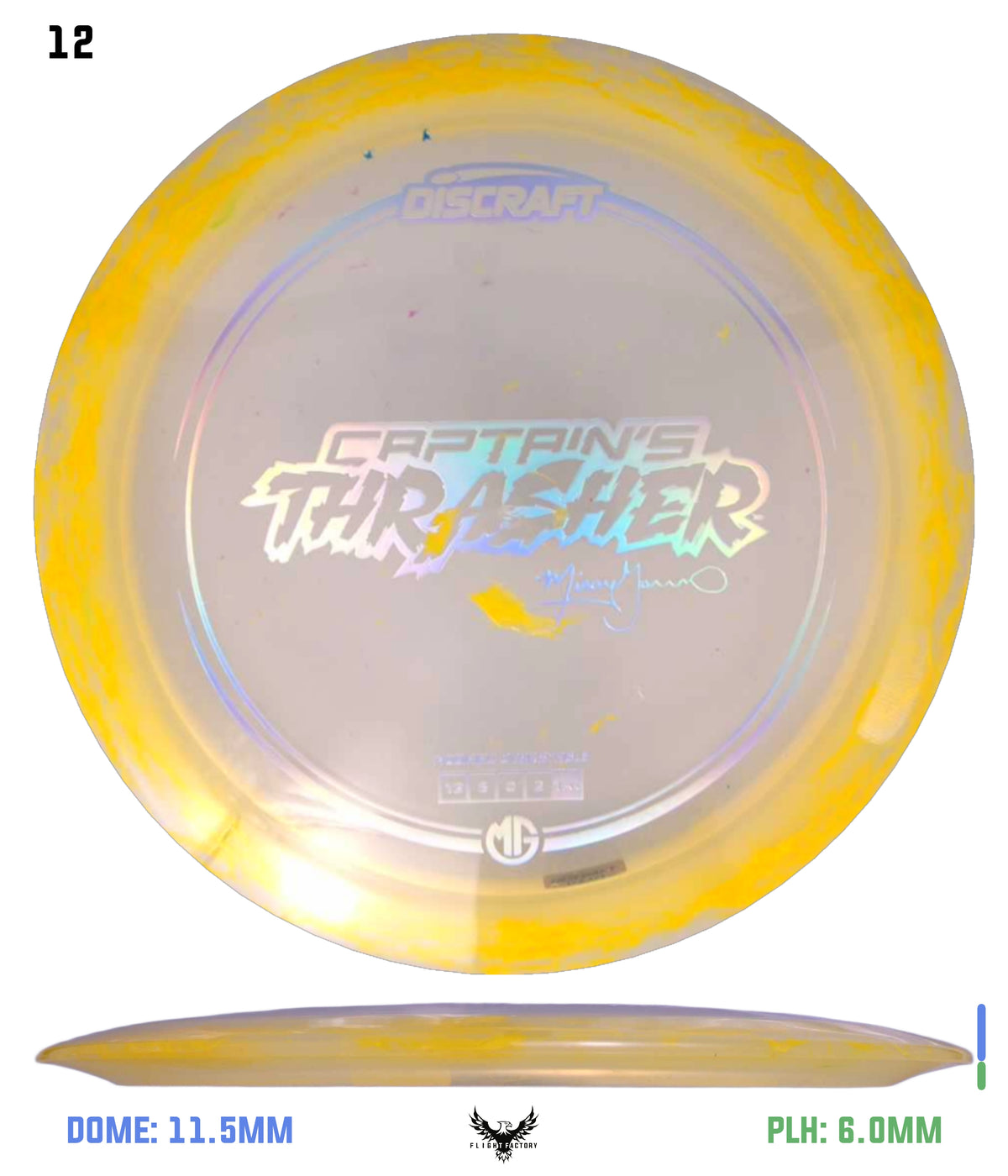 Discraft Missy Gannon 2025 Jawbreaker Z Captain&#39;s Thrasher