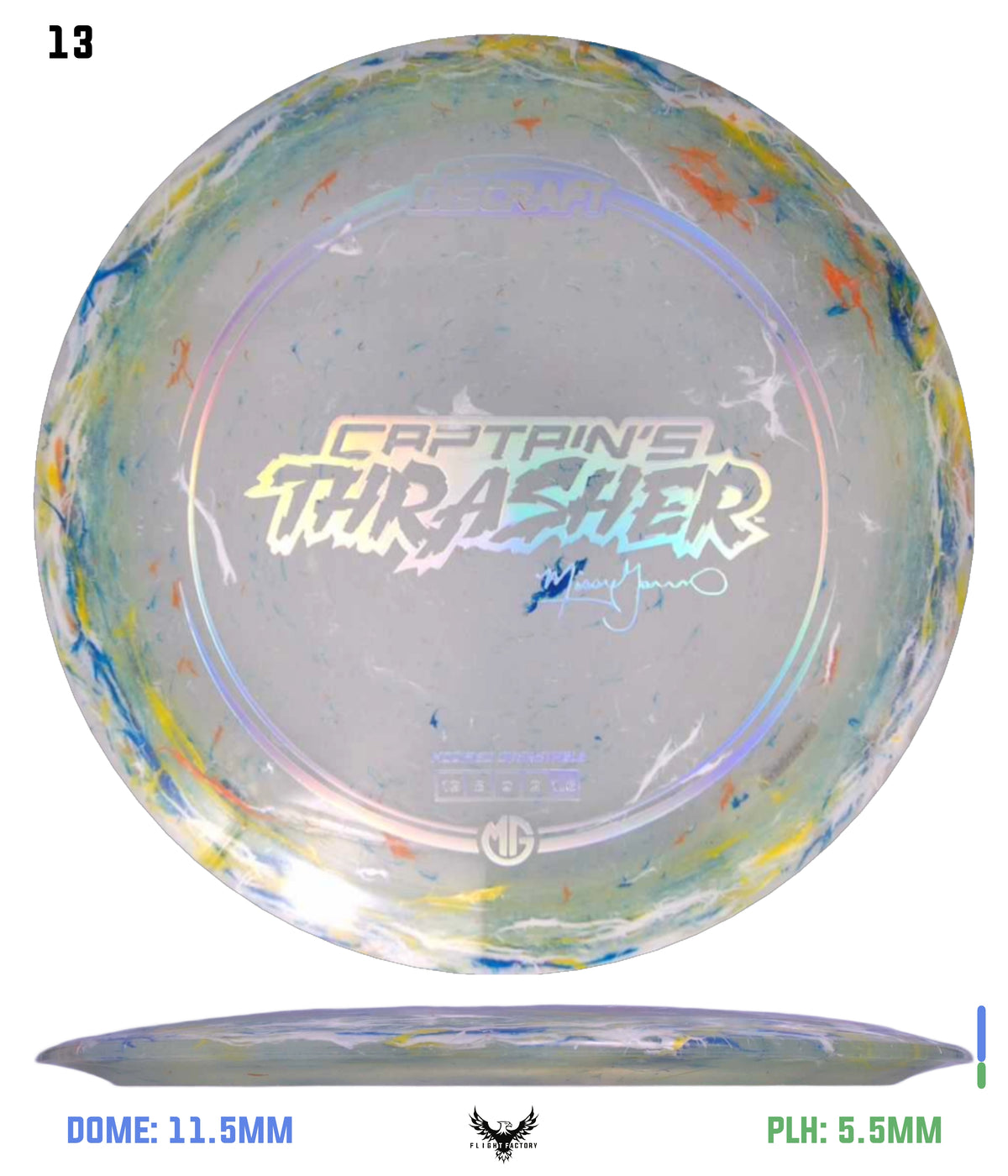 Discraft Missy Gannon 2025 Jawbreaker Z Captain&#39;s Thrasher