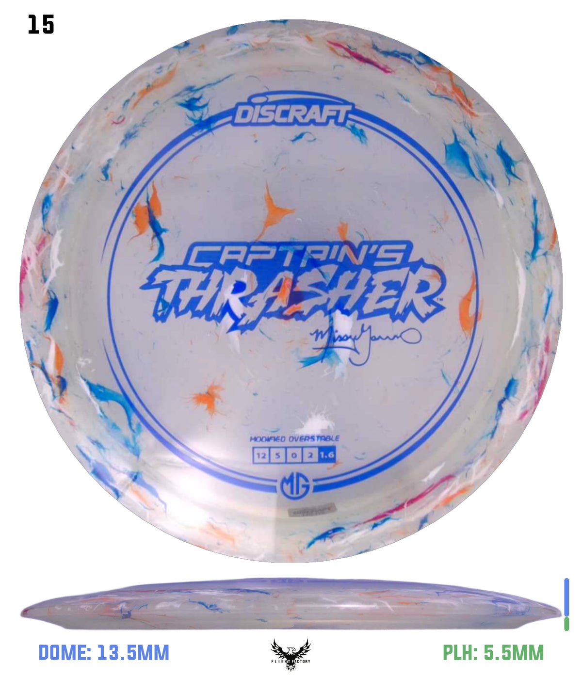 Discraft Missy Gannon 2025 Jawbreaker Z Captain&#39;s Thrasher