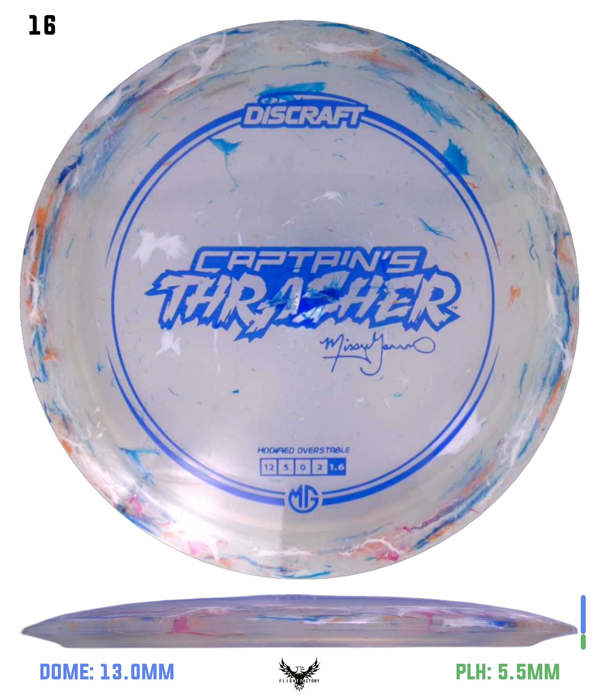 Discraft Missy Gannon 2025 Jawbreaker Z Captain&#39;s Thrasher